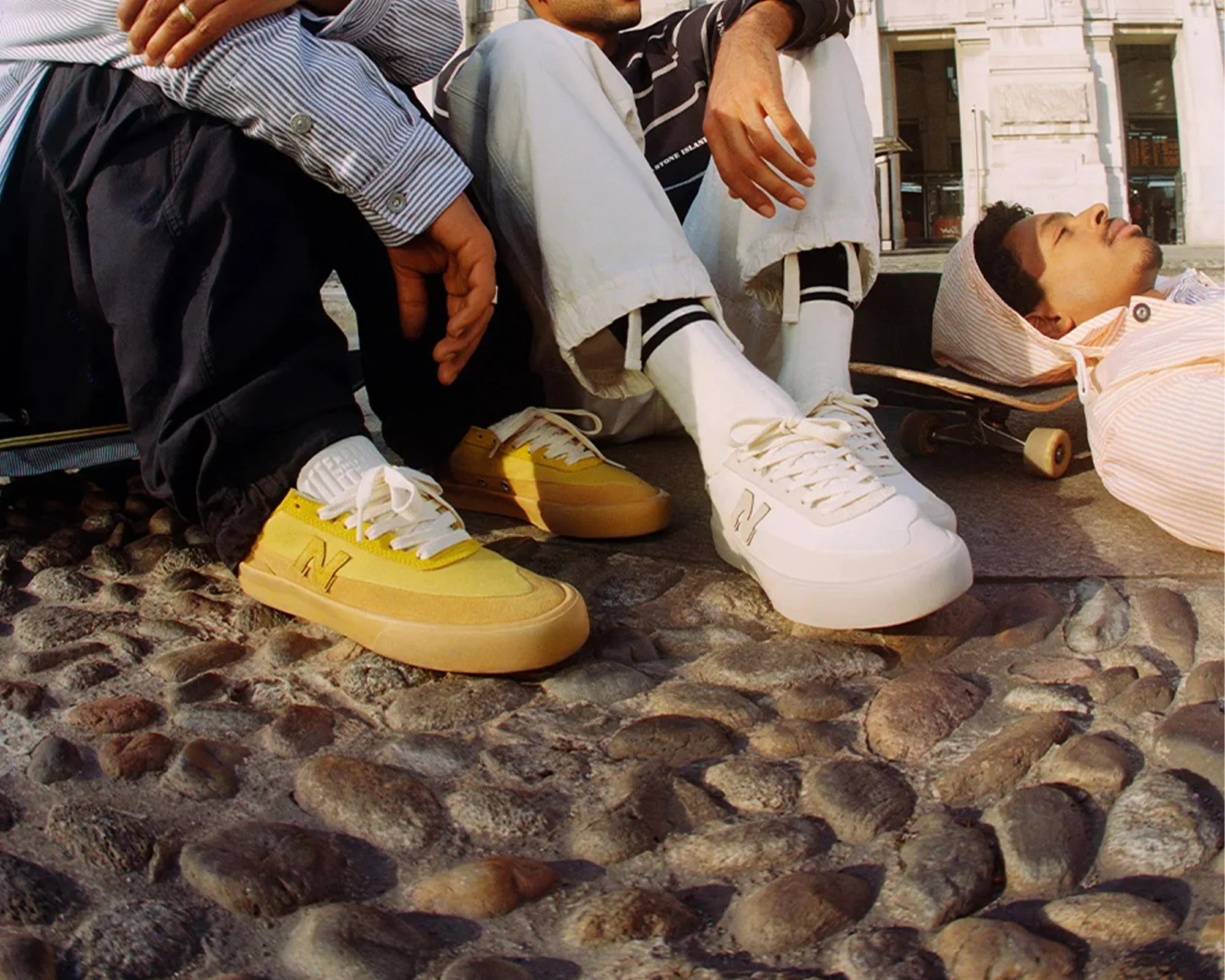 靴 Stone  Shoes NB SI Marina Stone Island Marina x New Balance Sneakers in Beige | eBay