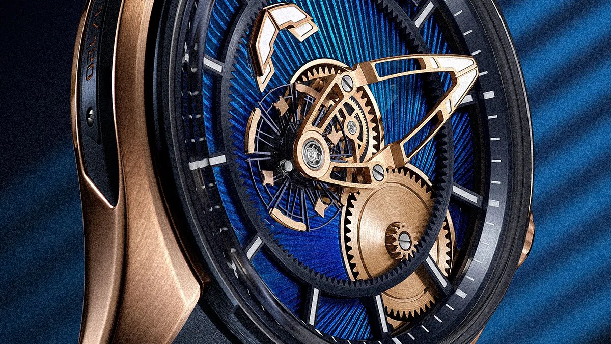 Ulysse Nardin FREAK [X GOLD ENAMEL] macro