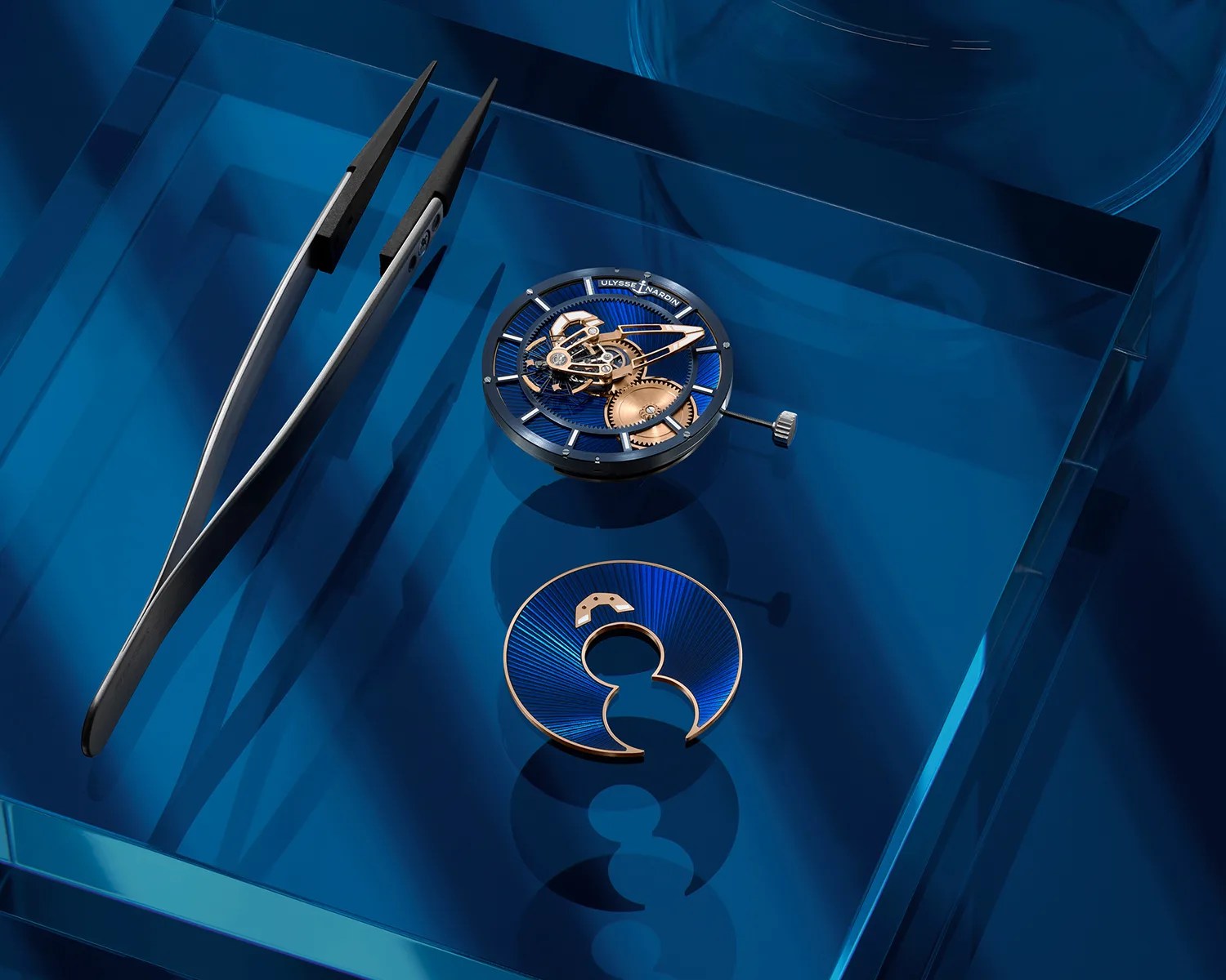 Ulysse Nardin FREAK [X GOLD ENAMEL] tweezers