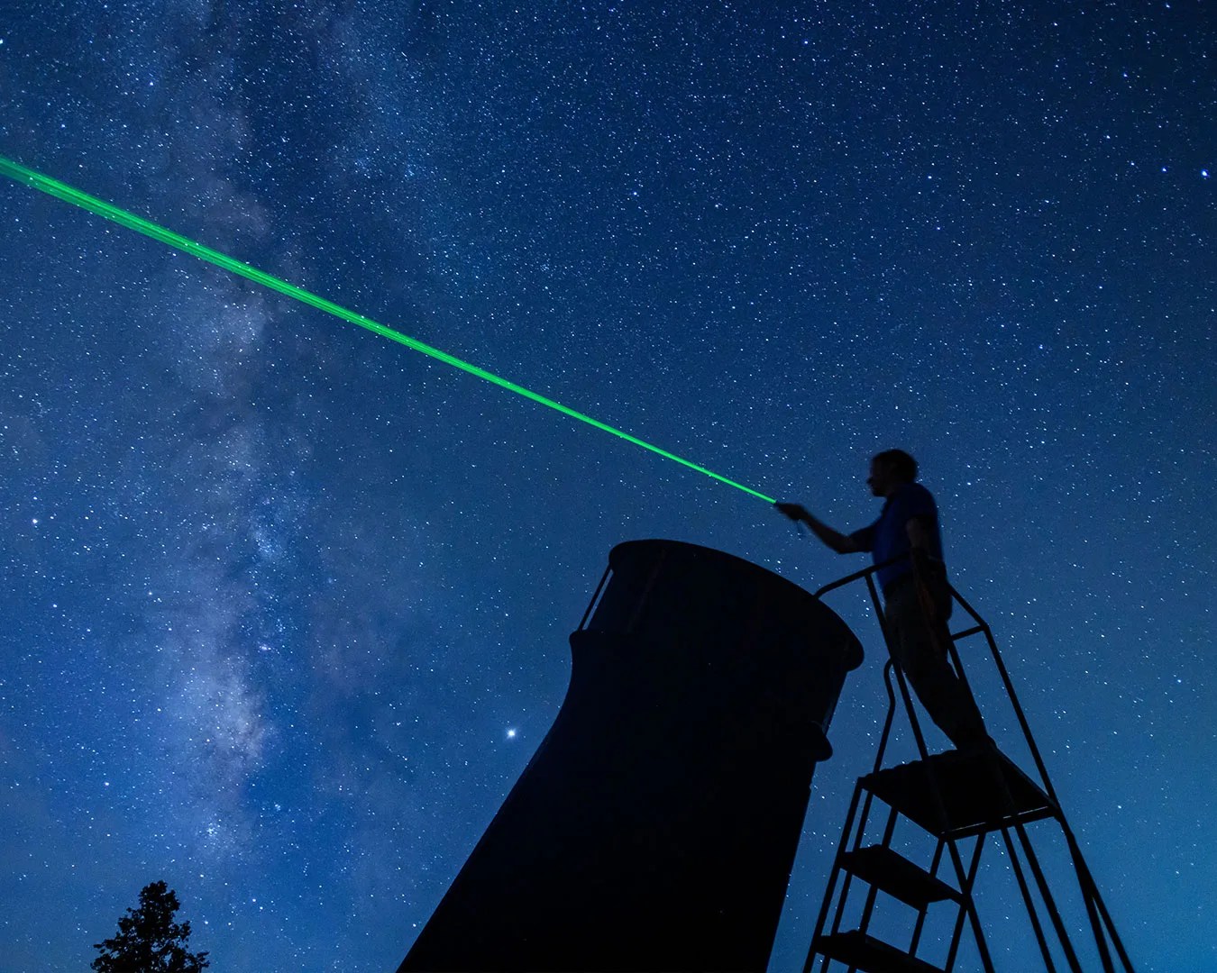 Bare Dark Sky Observatory Worms Eye of Man Stargazing