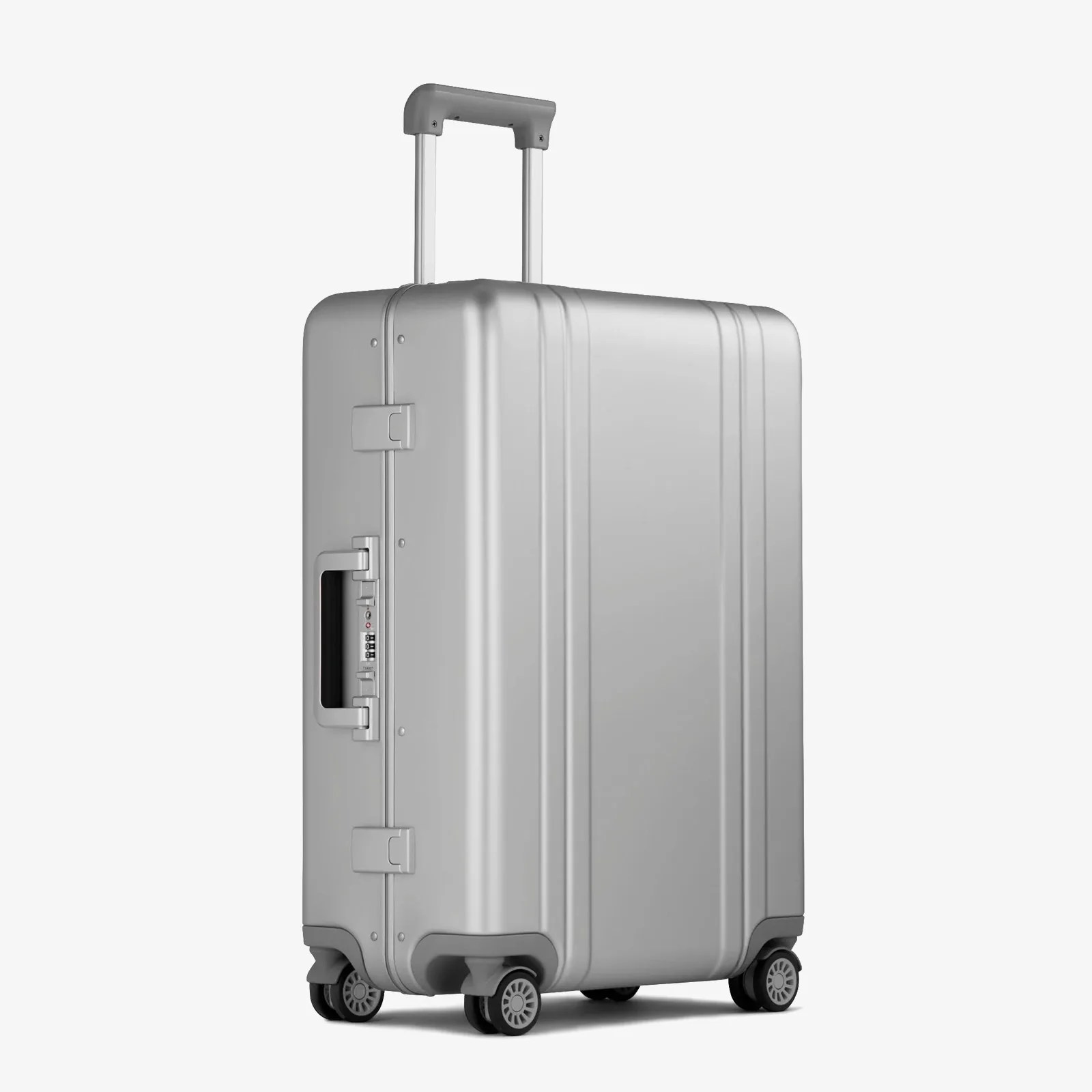 Zero Halliburton Heritage Line Medium Travel case standing at an angle