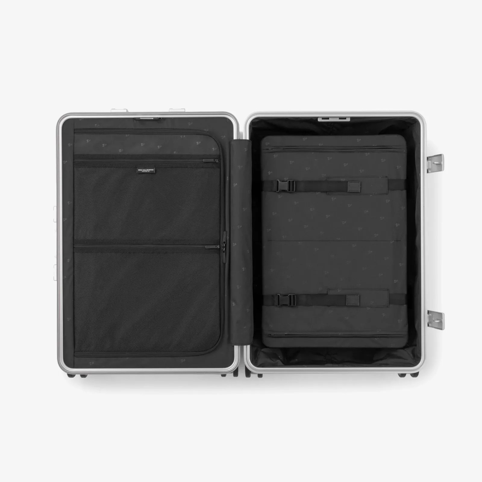 Zero Halliburton Heritage Line Medium Travel case shown open