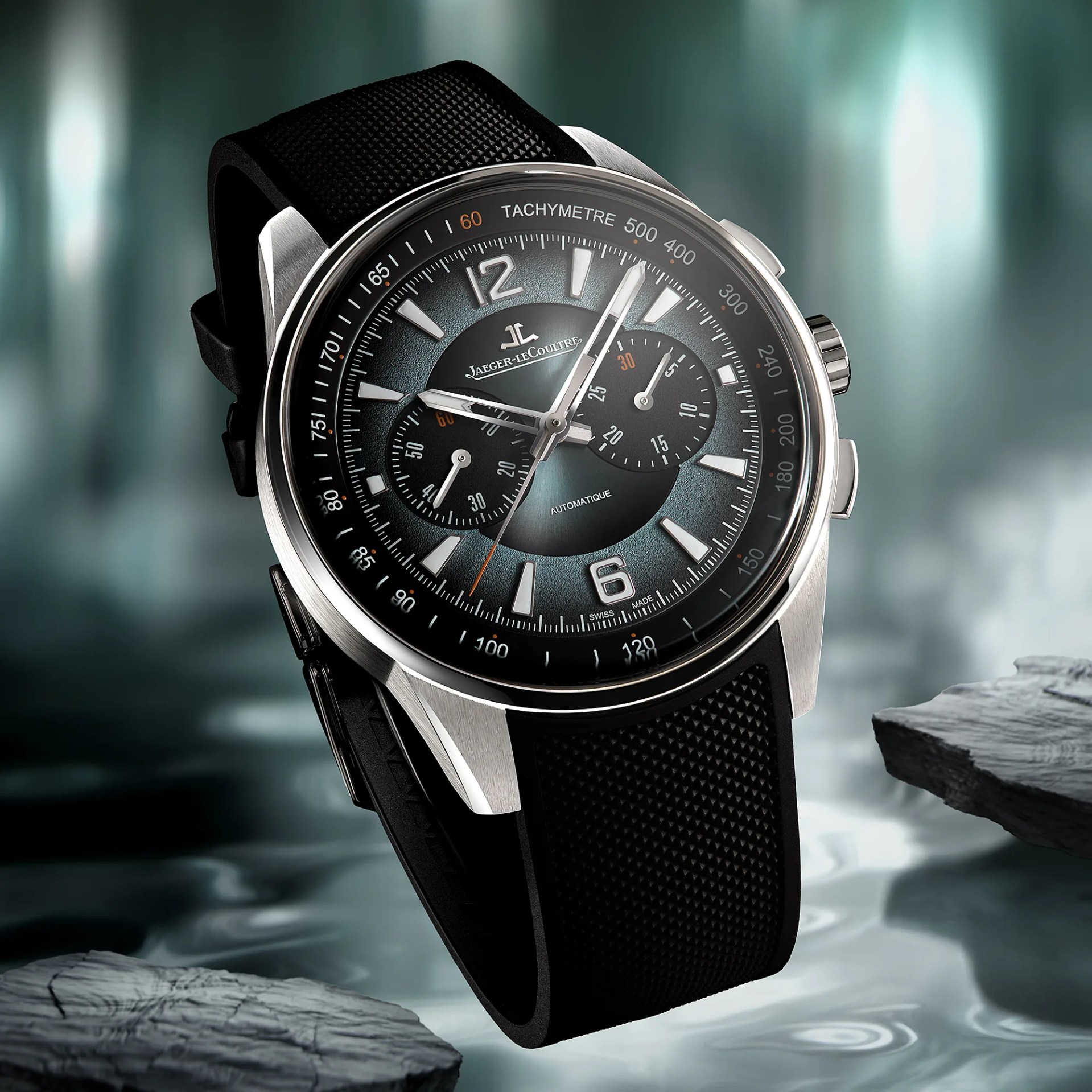 a Jaeger-LeCoultre chronograph watch