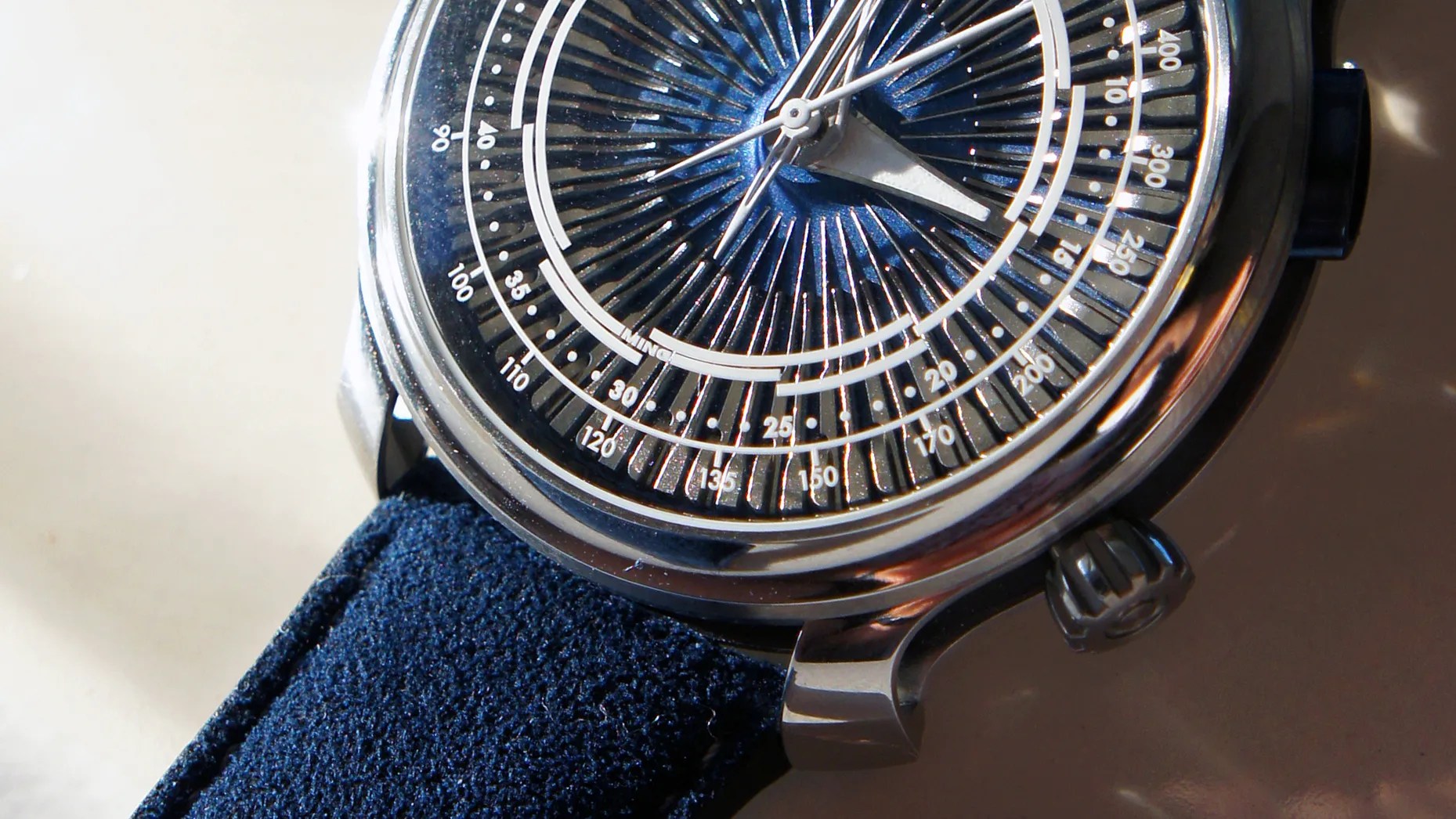 the dial of a Ming watch