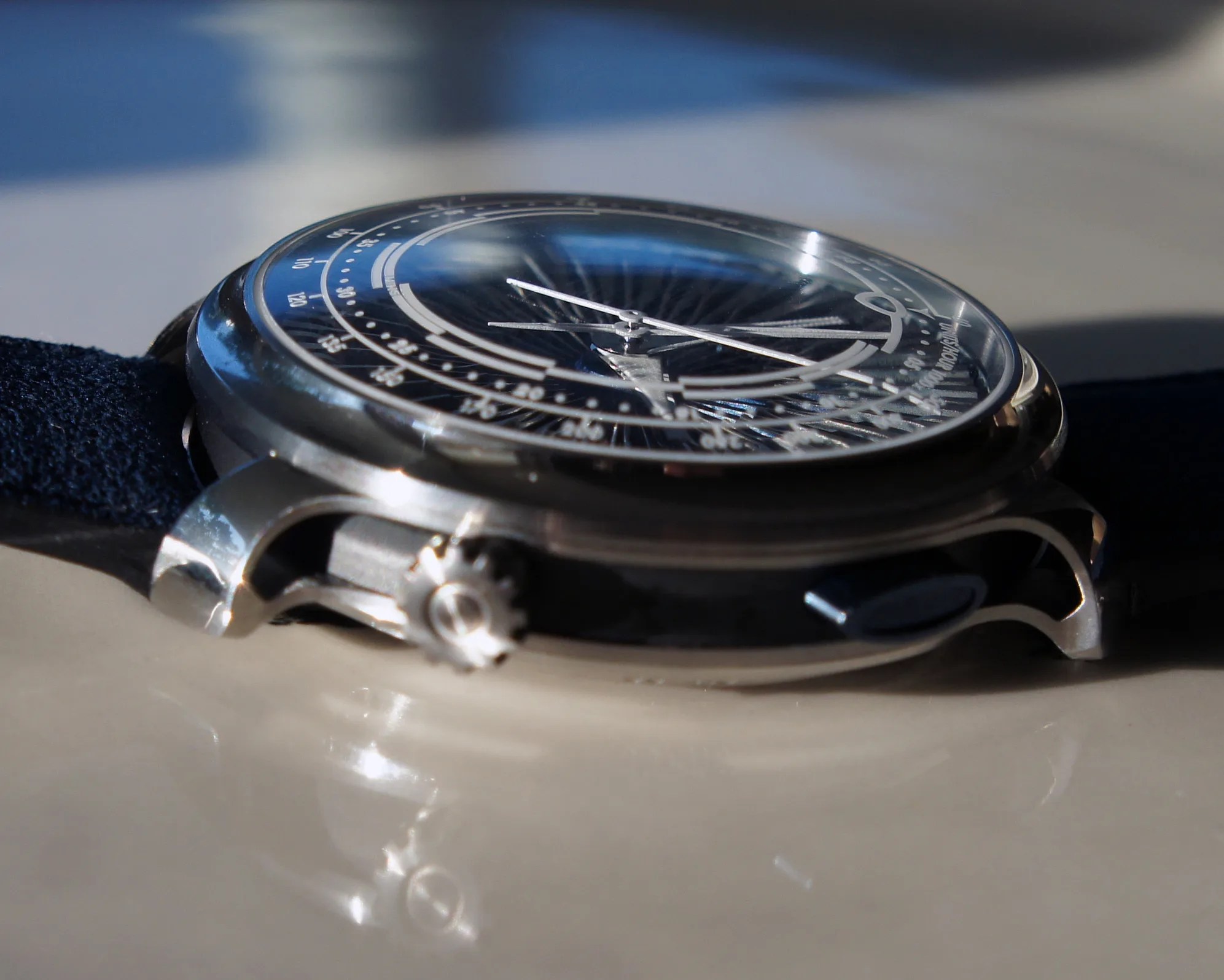 the side of a Ming watch