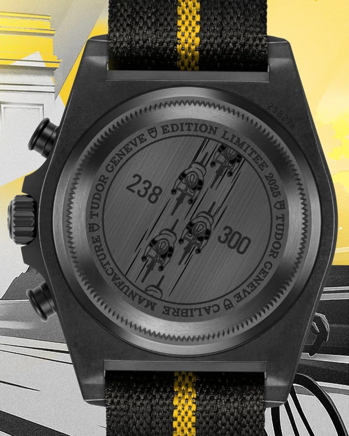 tudor pelagos fxd chrono yellow caseback