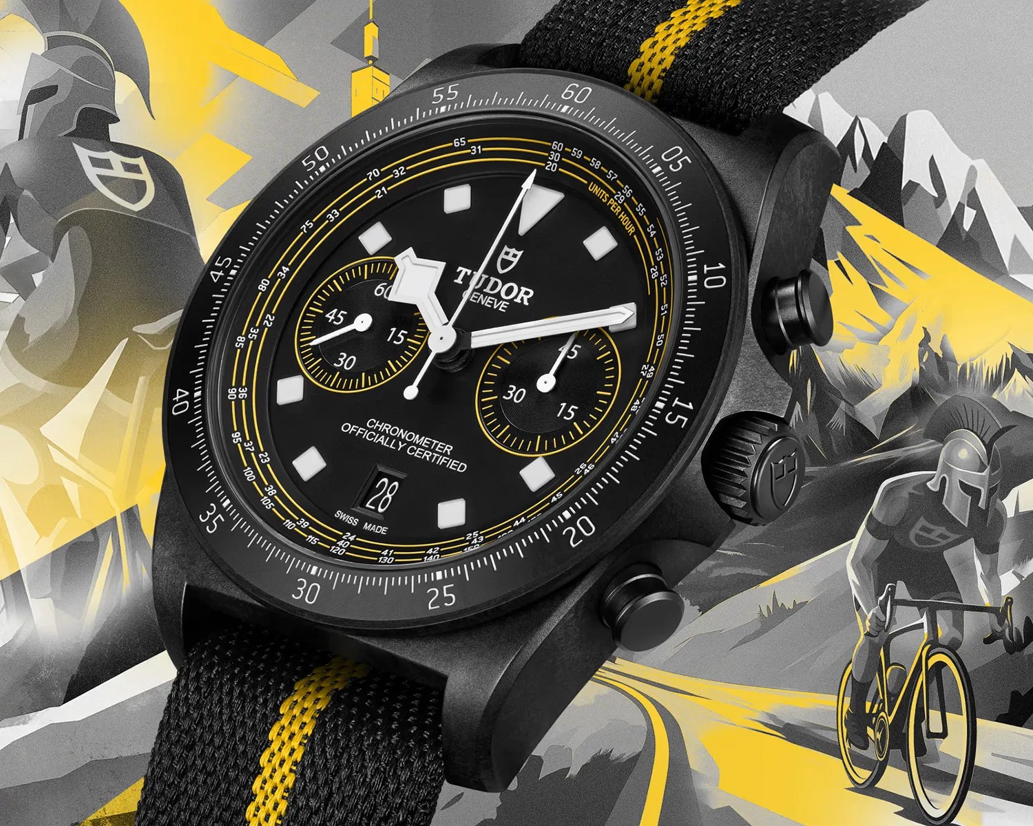 tudor pelagos fxd chrono yellow full