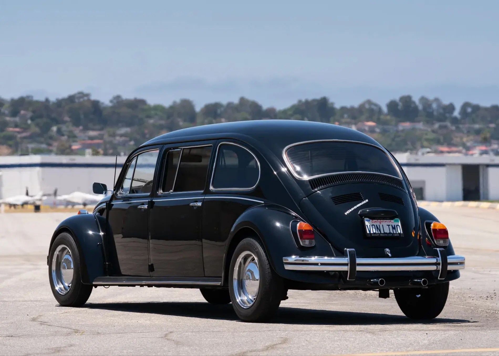 classic volkswagen beetle black limo