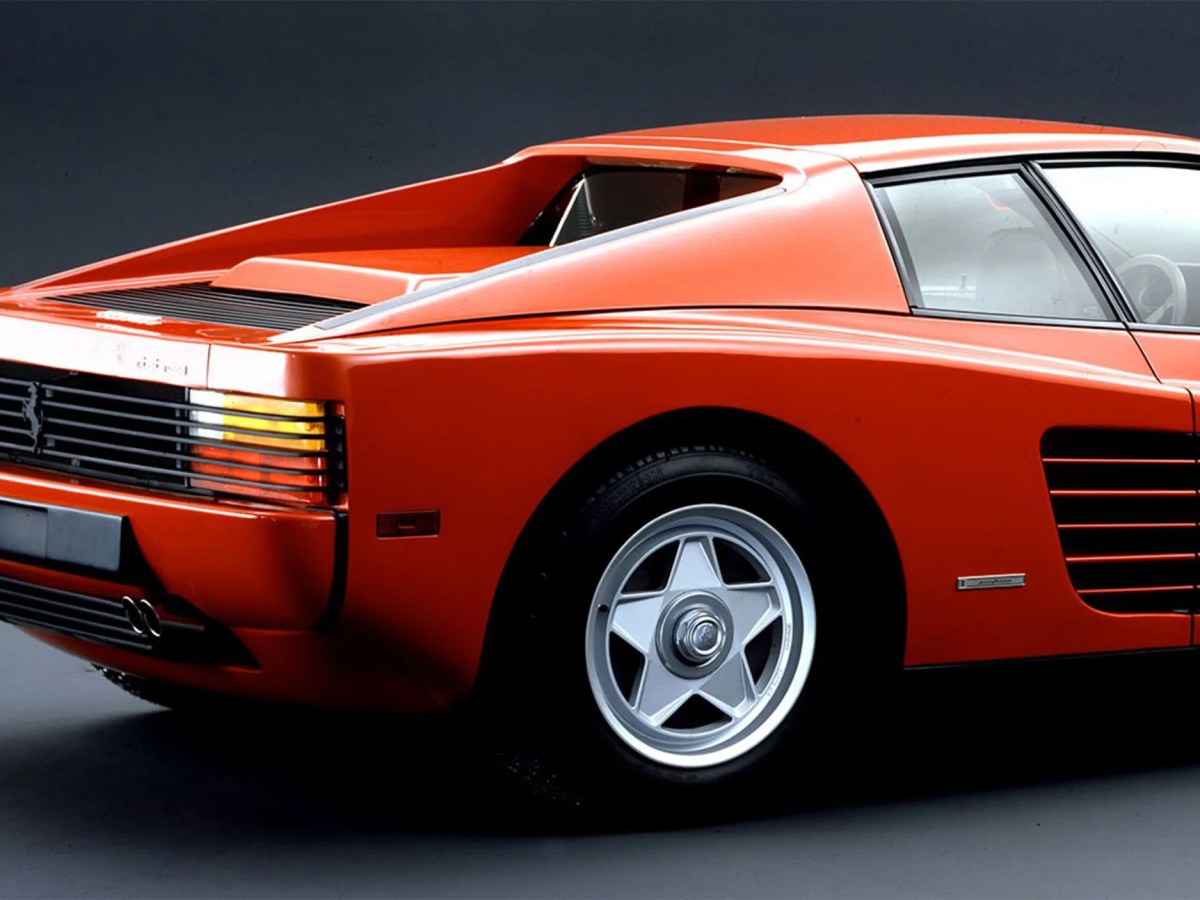 Ferrari Testa Rossa Coupé Pocher 1/8 - Carrosserie Métal Noire - Année 1987