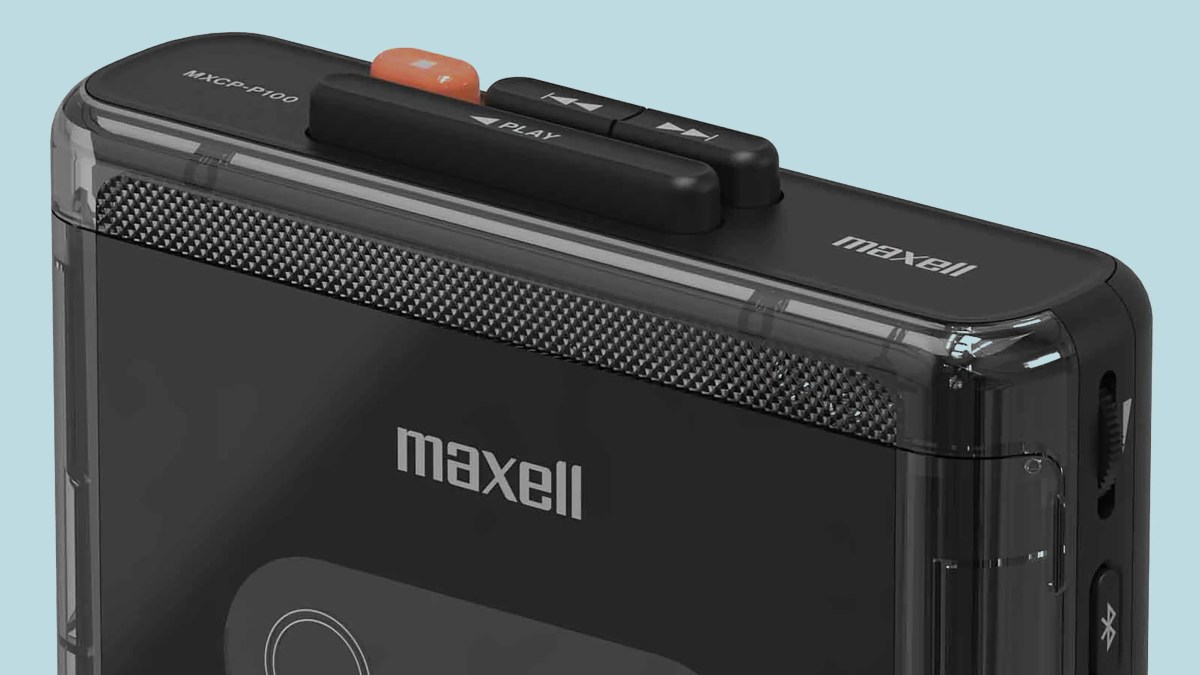 新品　maxell MXCP-P100 ブラック Bluetooth対応ポータブルカセットプレーヤー MXCP-P100 – マクセル公式