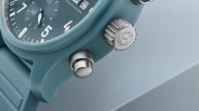 a closeup of an iwc watch