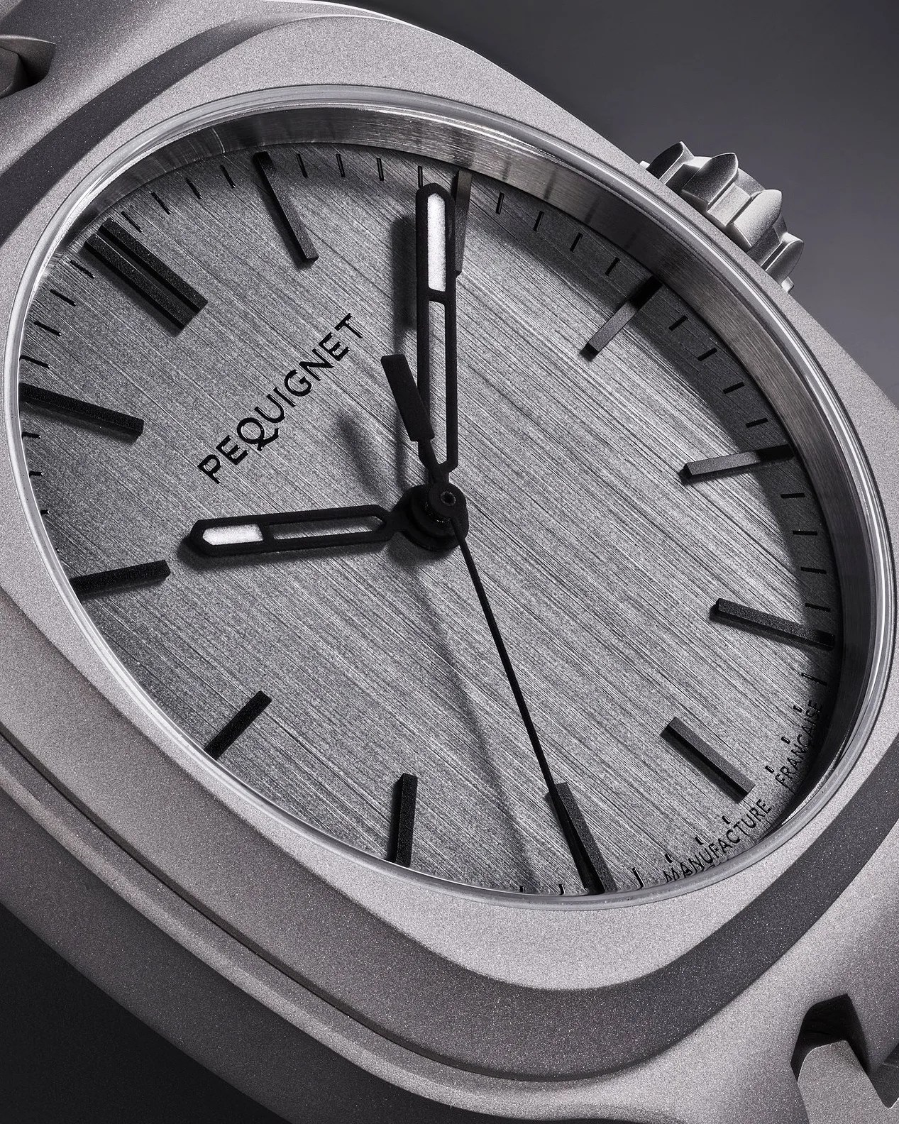 the dial of a Pequignet watch