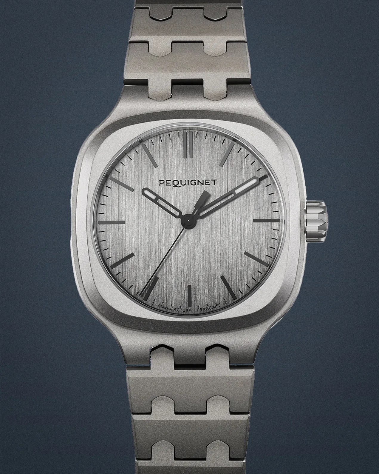 a titanium Pequignet watch