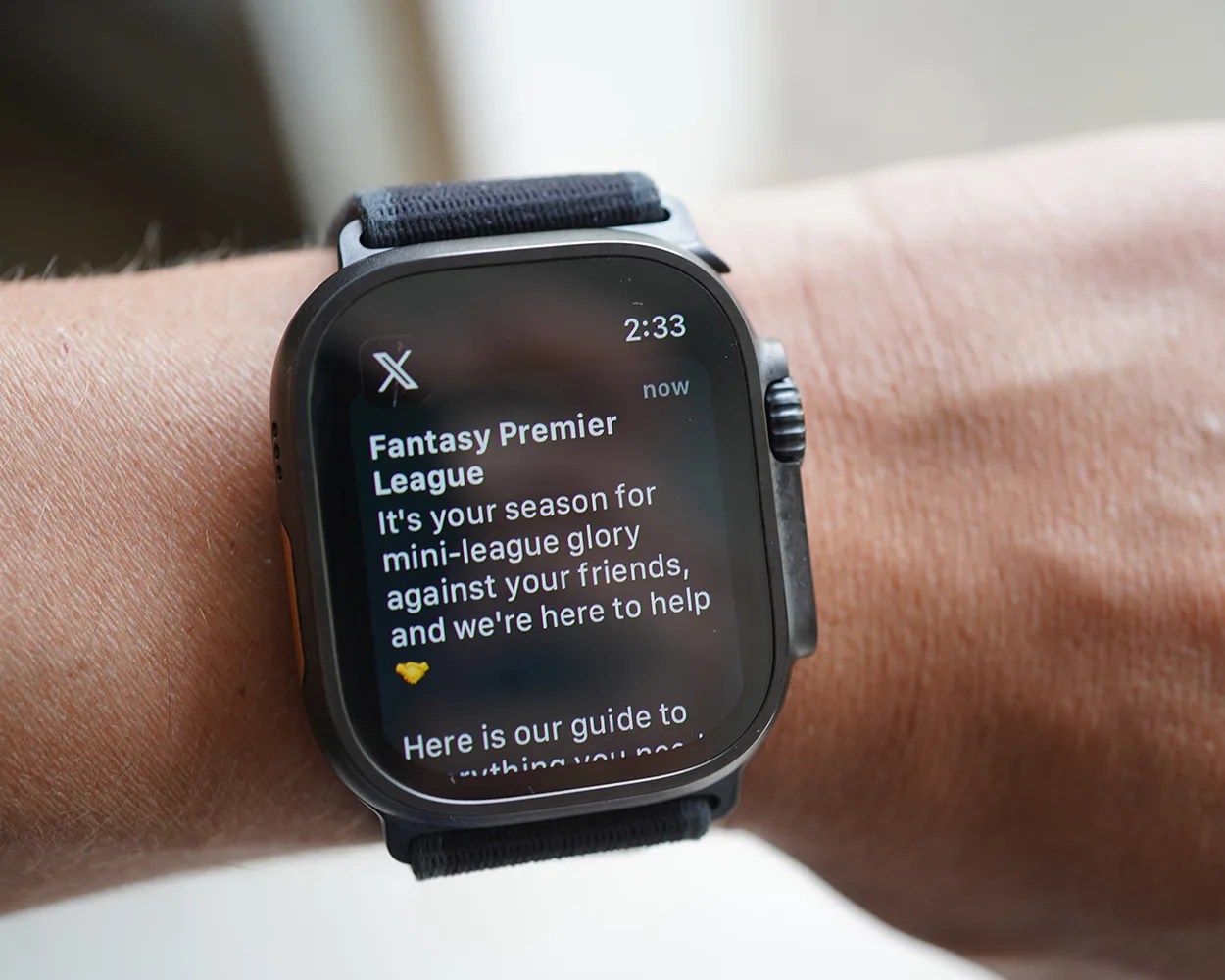 watchOS 26 wrist flick