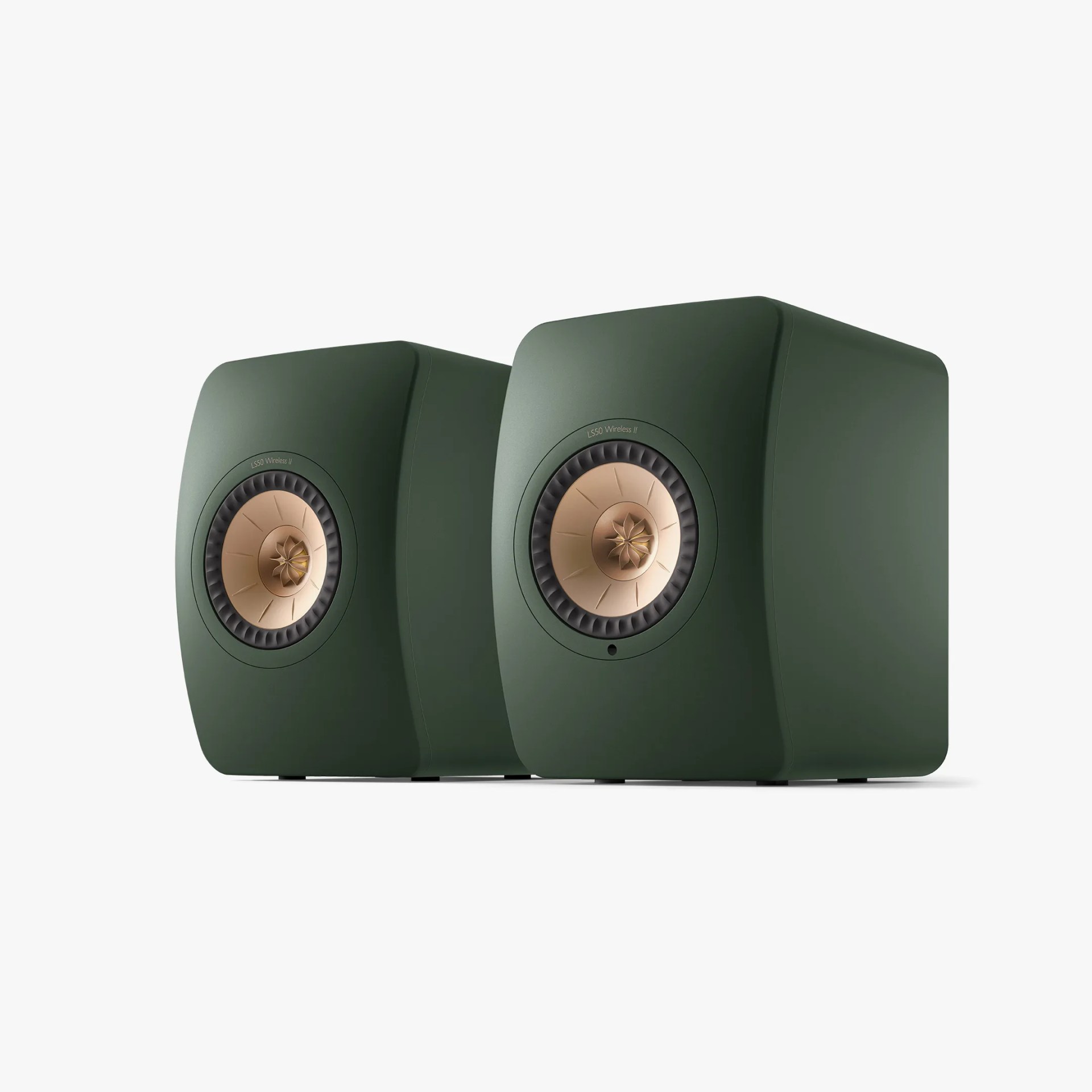 KEF LS50 Wireless II in moss green