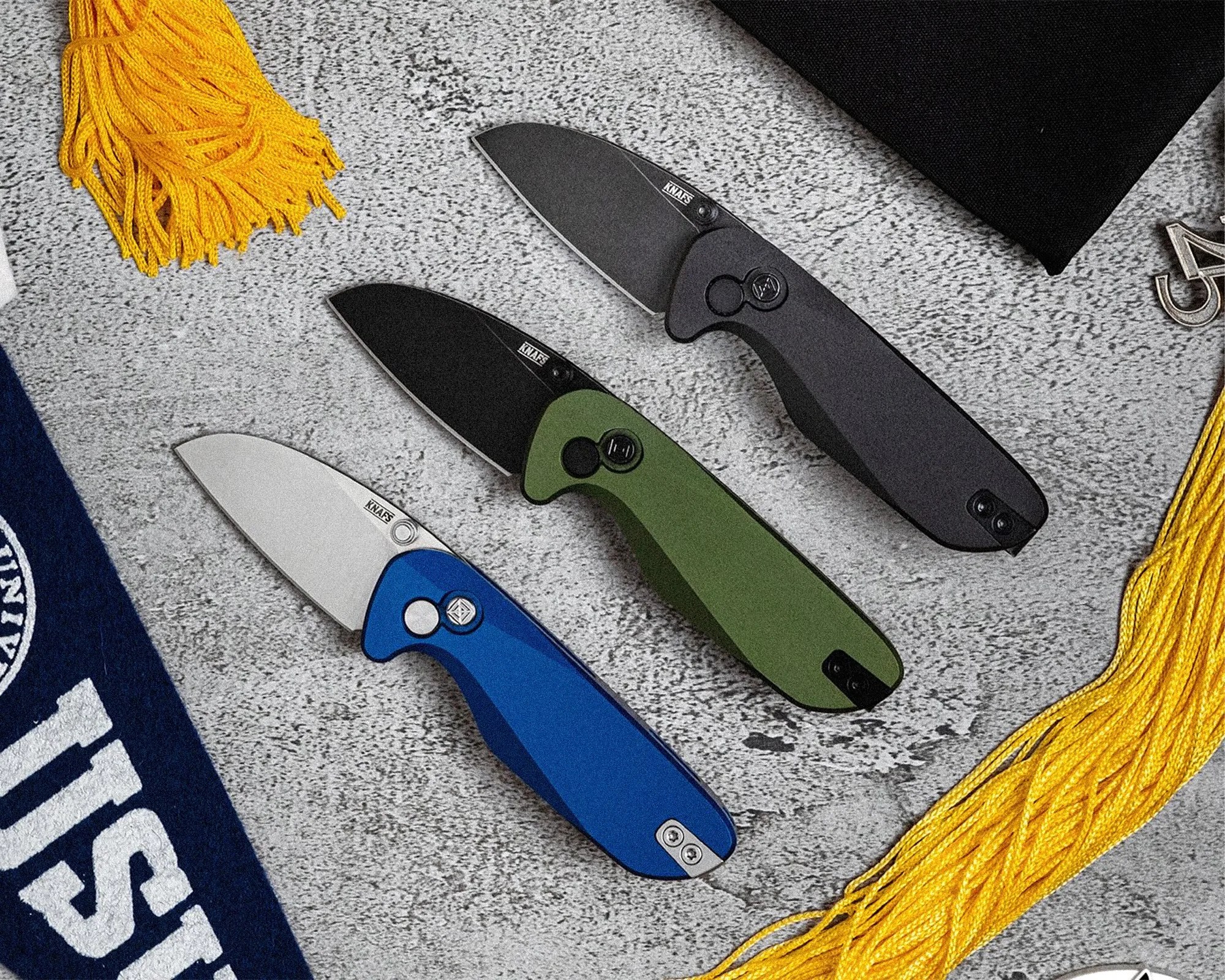 Knafs OCT EDC knife family