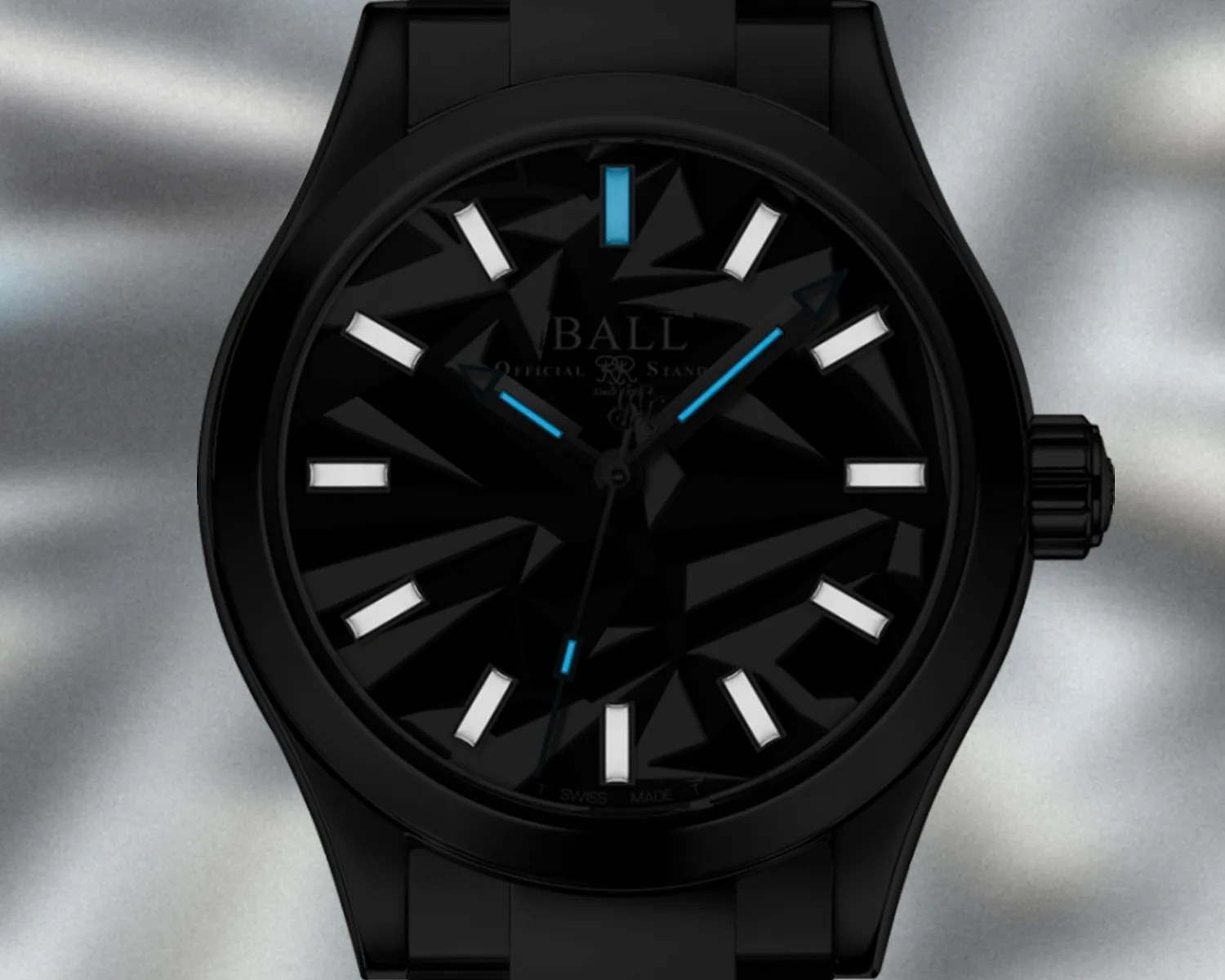 a ball watch glows in the dark