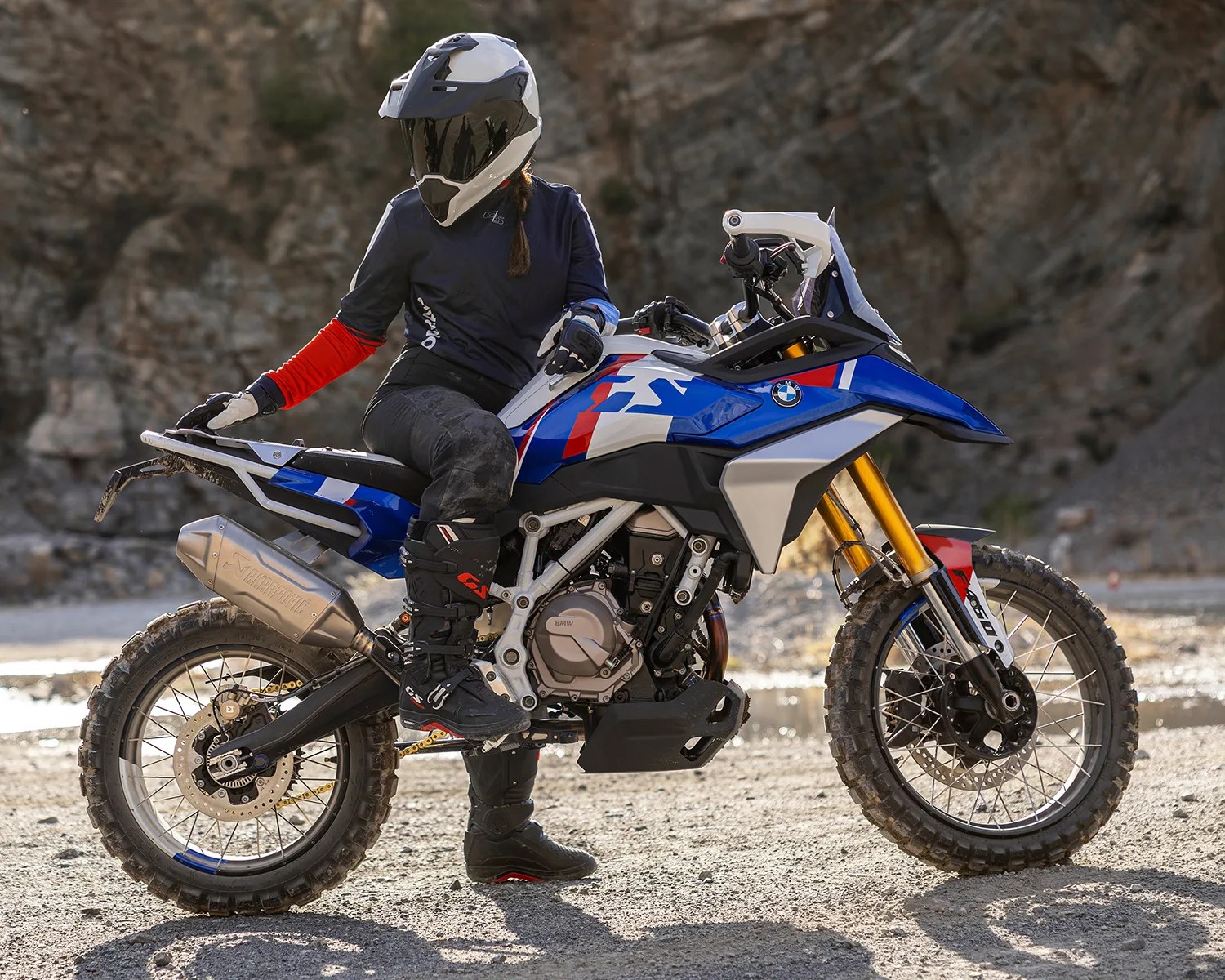 bmw f 450 gs female rider