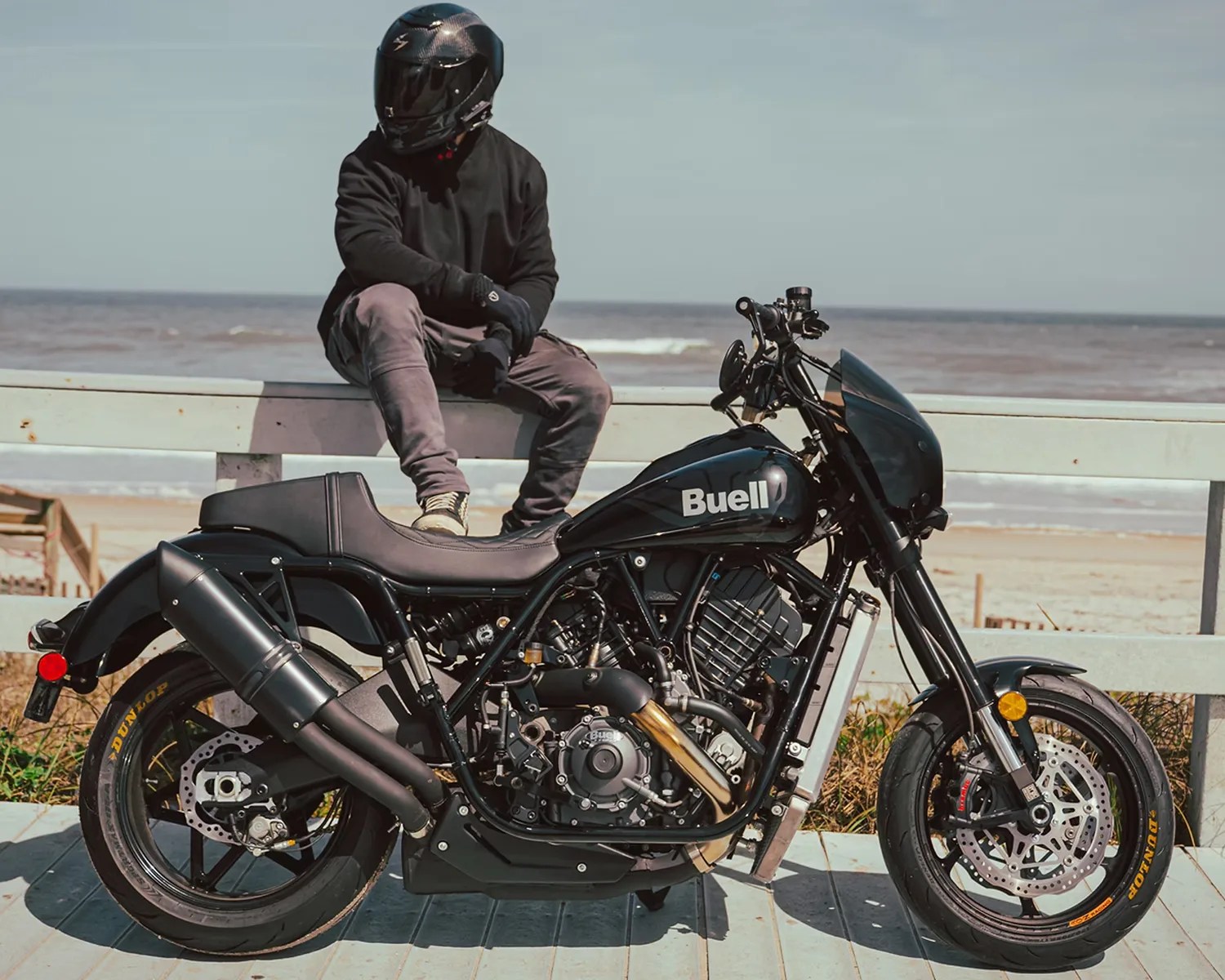 buell super cruiser beach beauty