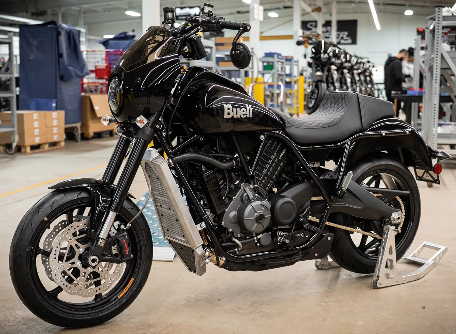 buell super cruiser shop floor