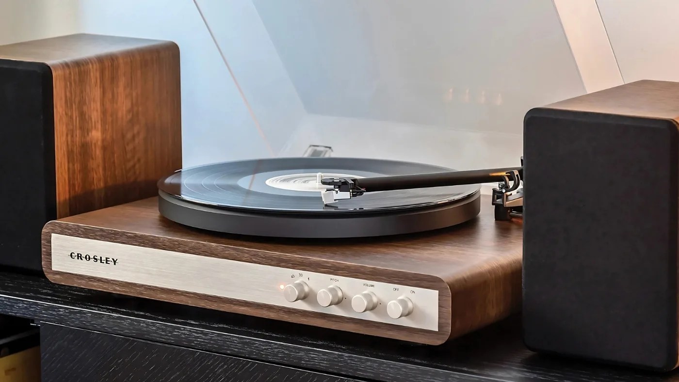 Crosley C65 turntable and speaker system