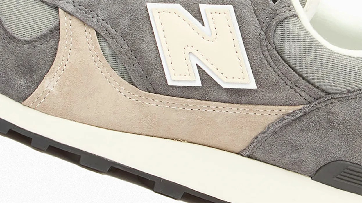 the side of a new balance sneaker