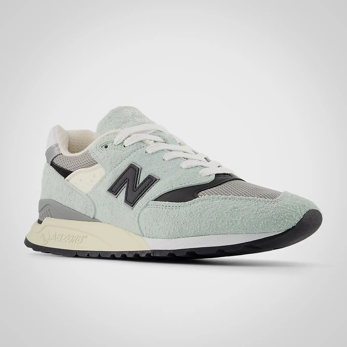 a light blue new balance sneaker