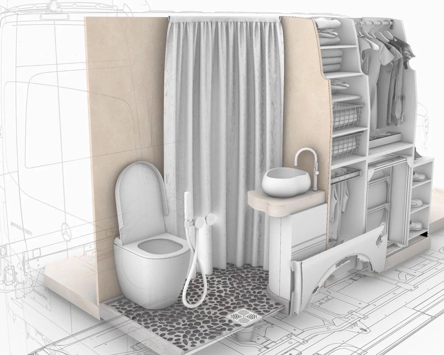 robeta ananya bathroom
