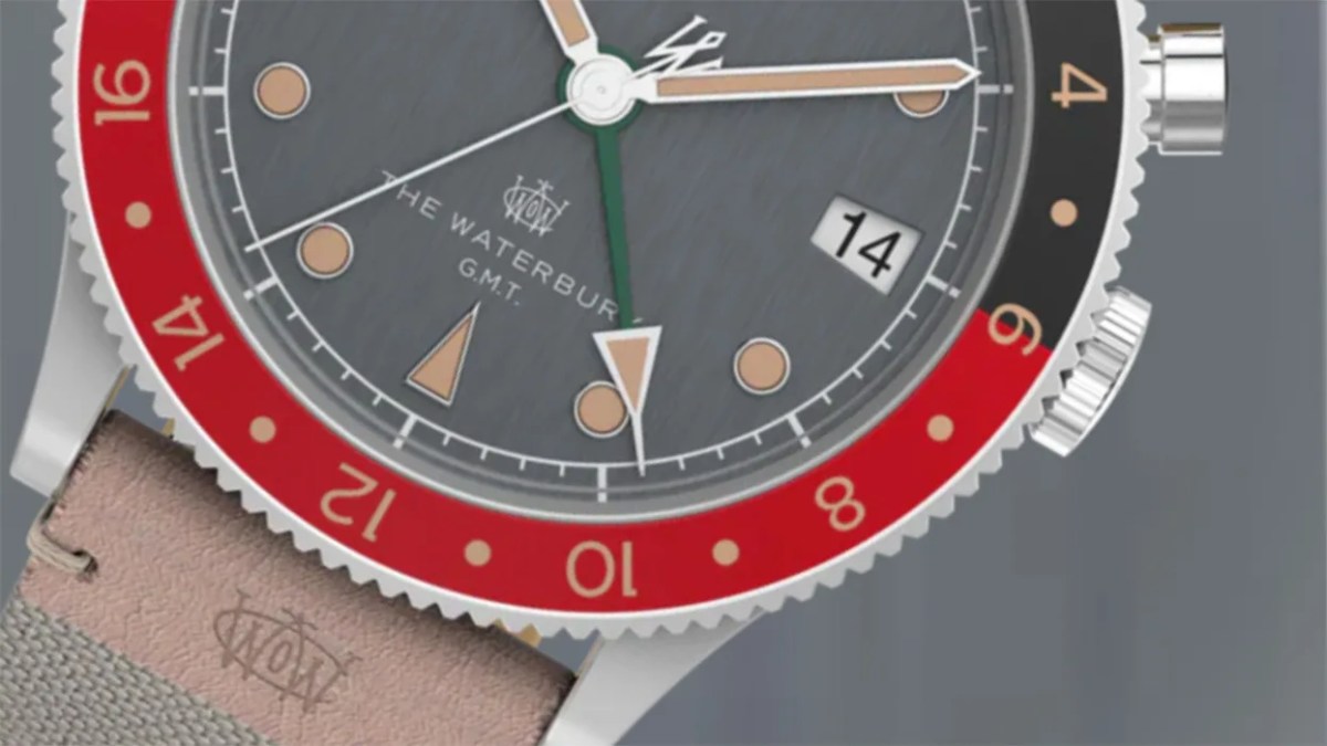 Orologio Timex Waterbury GMT 39 Mm - Acciaio, Cinturino In Gomma, Resistente 100m