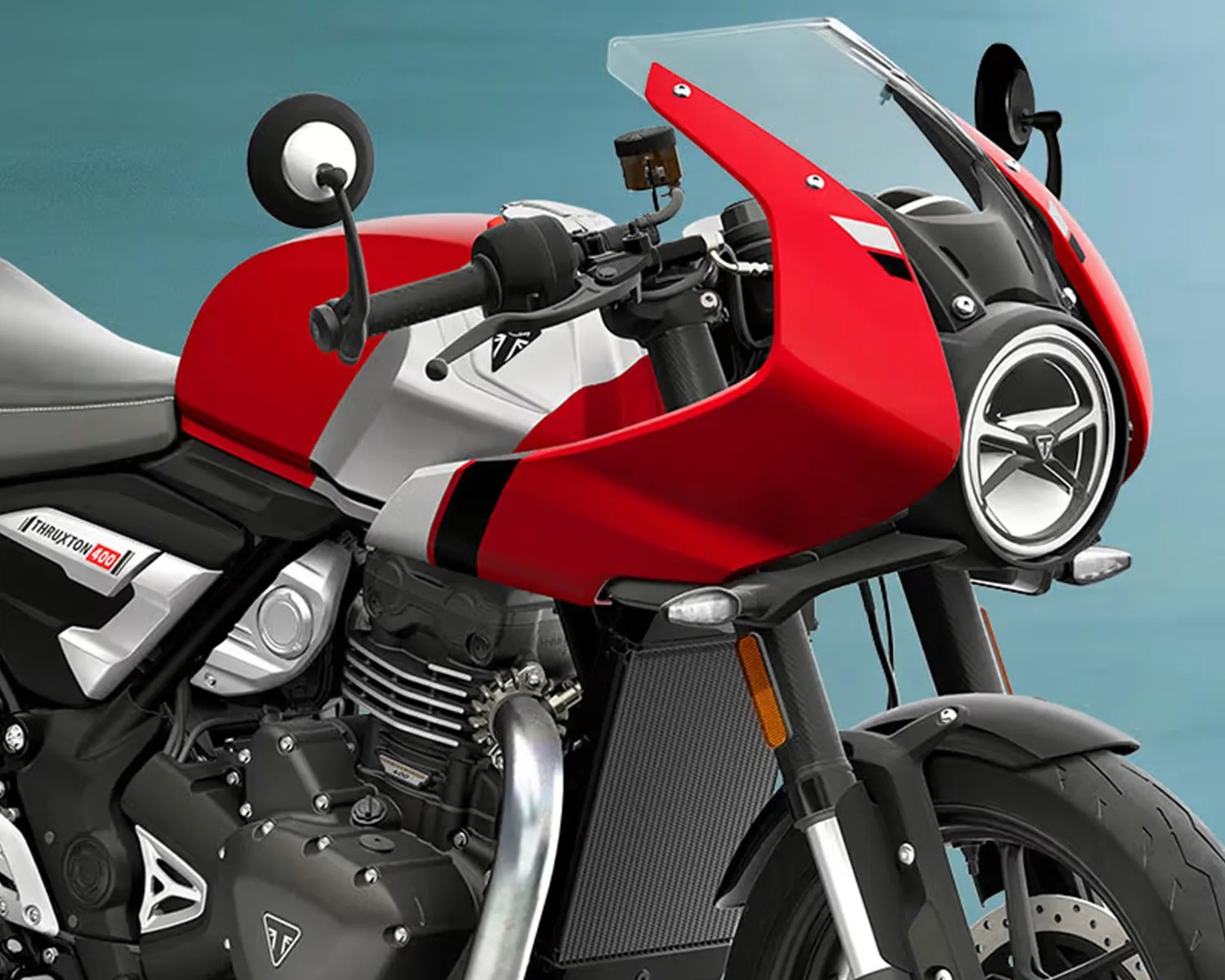 triumph thruxton 400 fairing