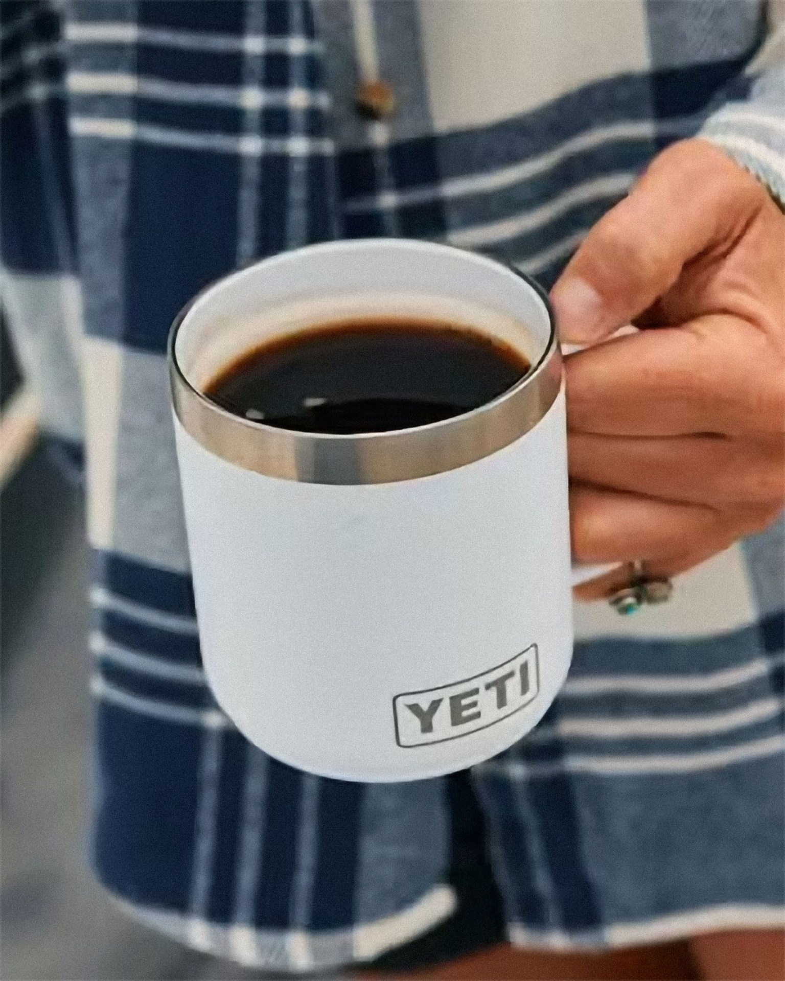 Yeti ceramic coffee mug