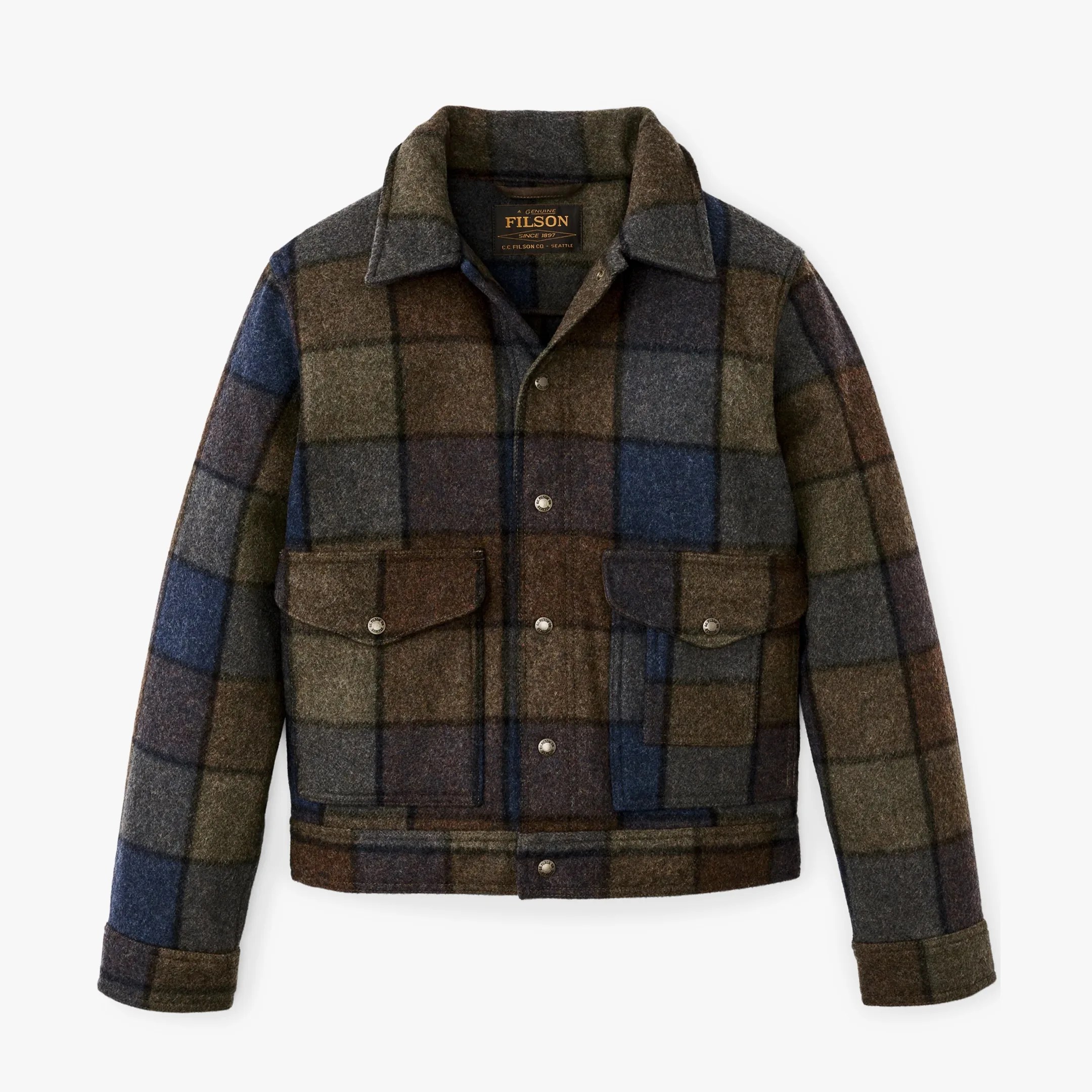 Filson's Flagship Wool Coat Gets Turned into a More Everyday