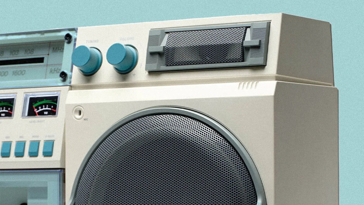This May Be the Ultimate Retro Boombox for Physical Media-Obsessed