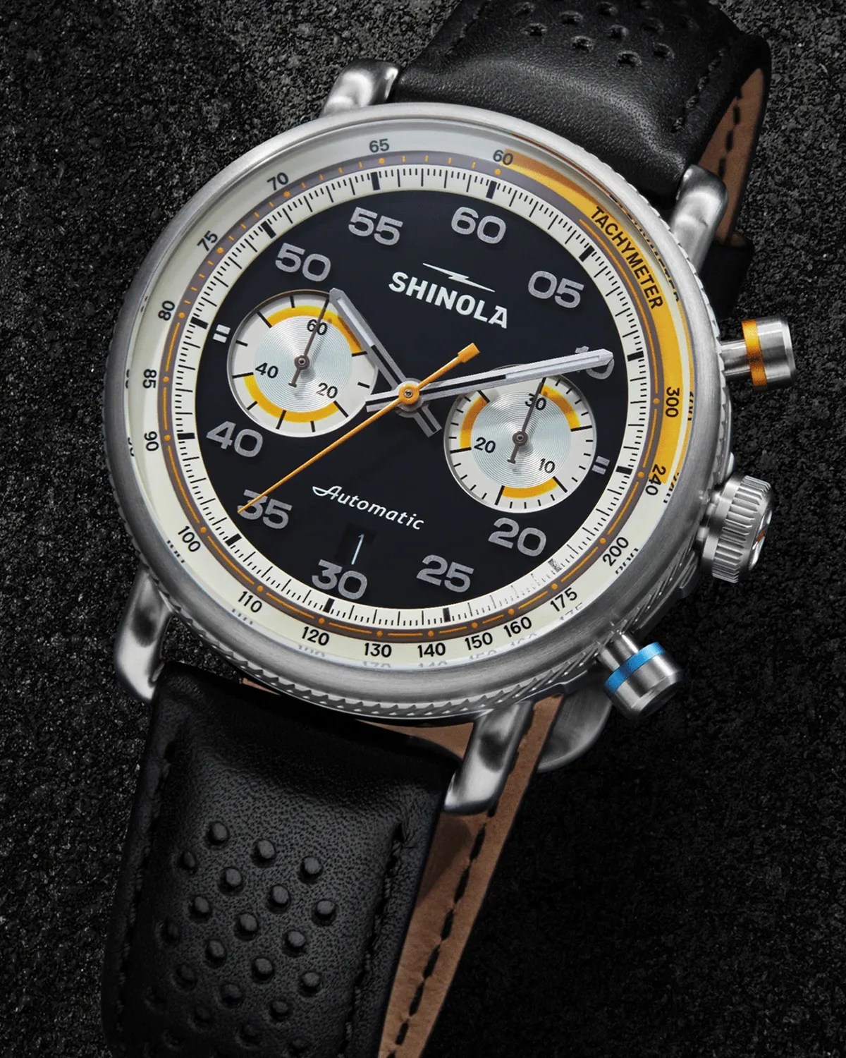 This Gorgeous, Retro Racing-Inspired Chrono Just Became a