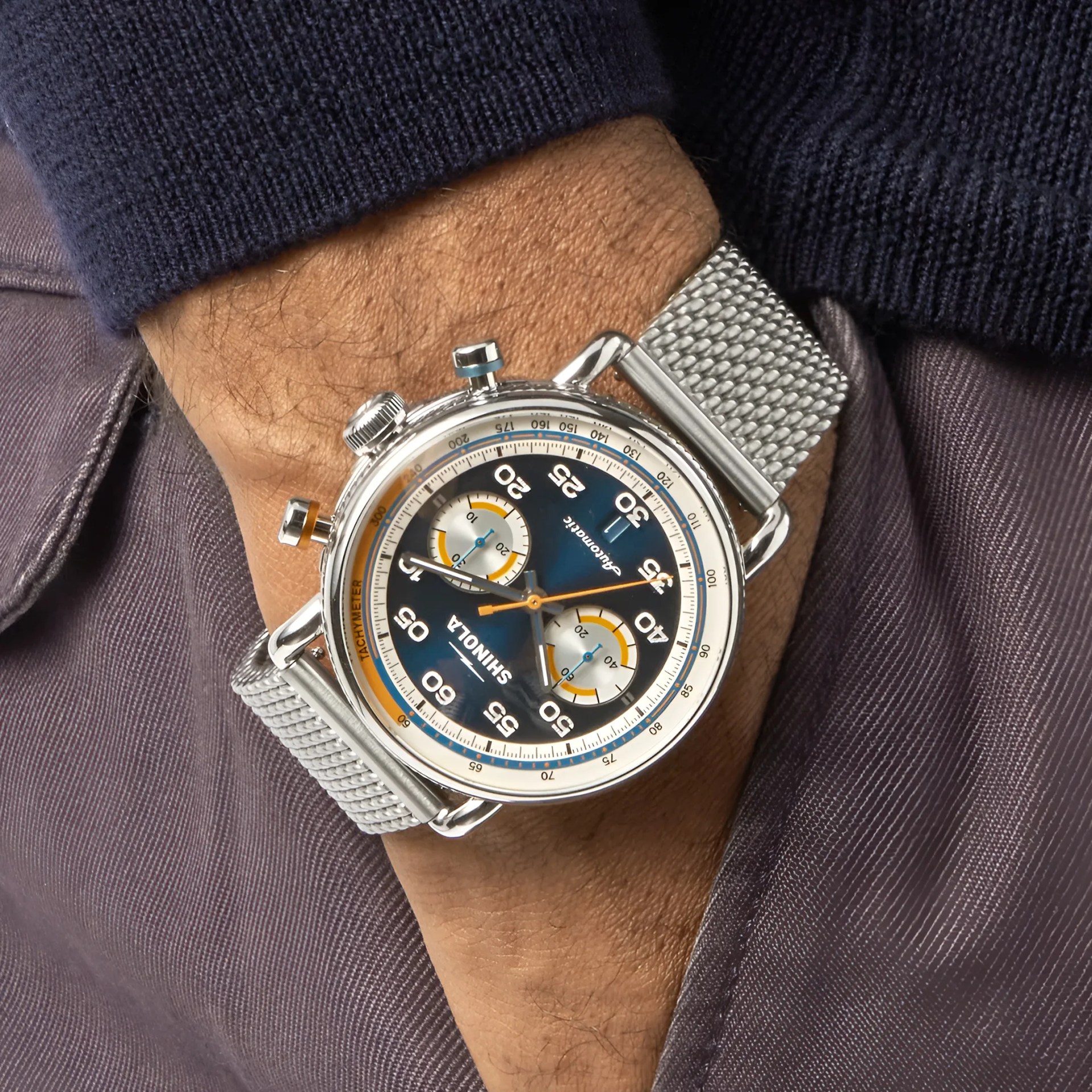 This Gorgeous, Retro Racing-Inspired Chrono Just Became a