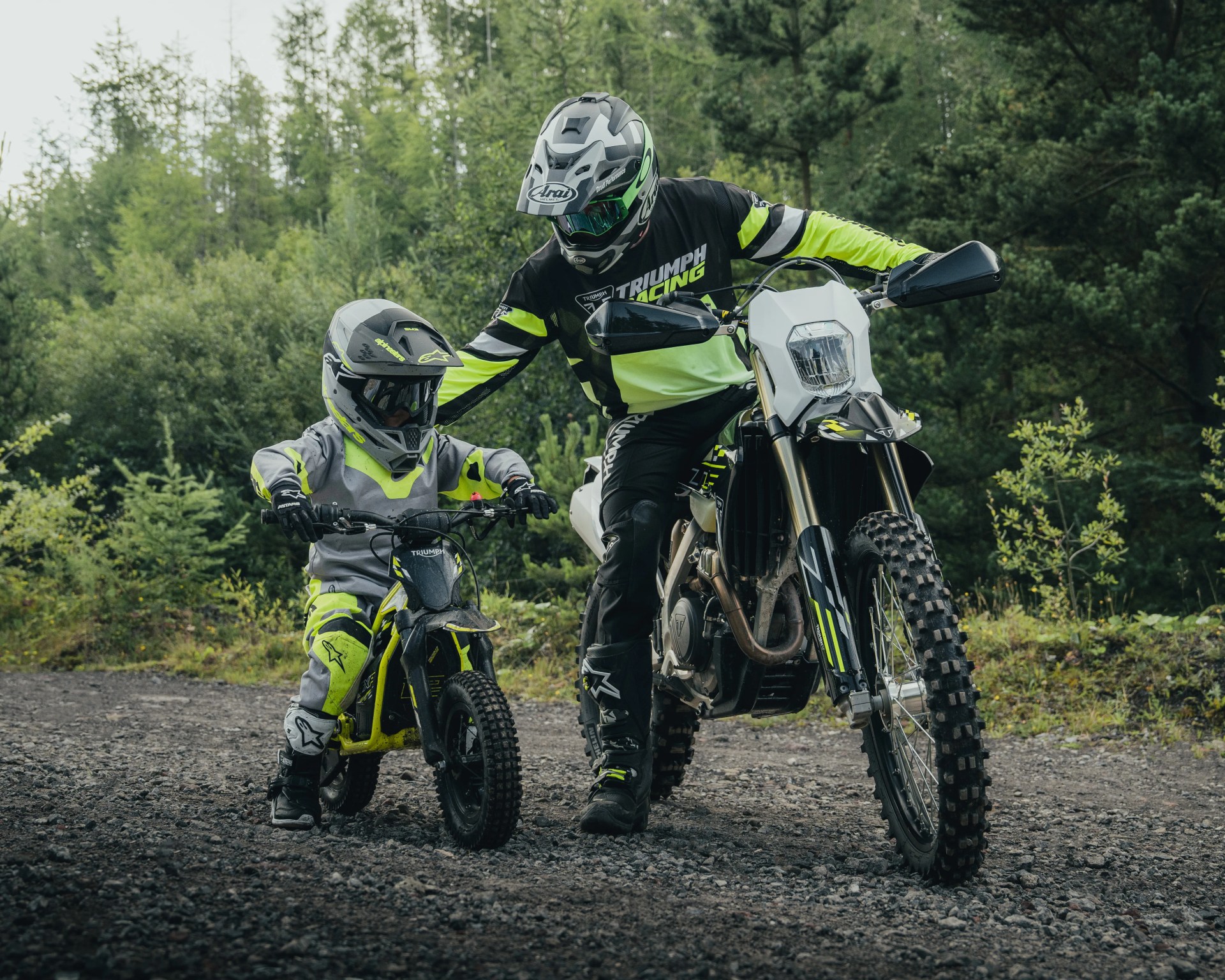 Triumph's First Electric Off-Road Motorcycles Make Riding More