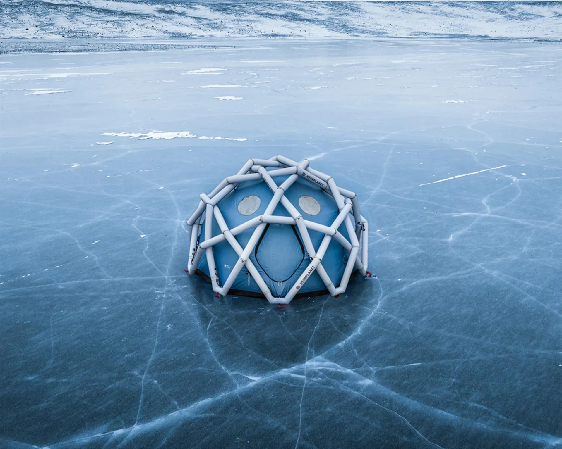 This New Geodesic Expedition Tent Can Withstand Winds up to 112 Mph