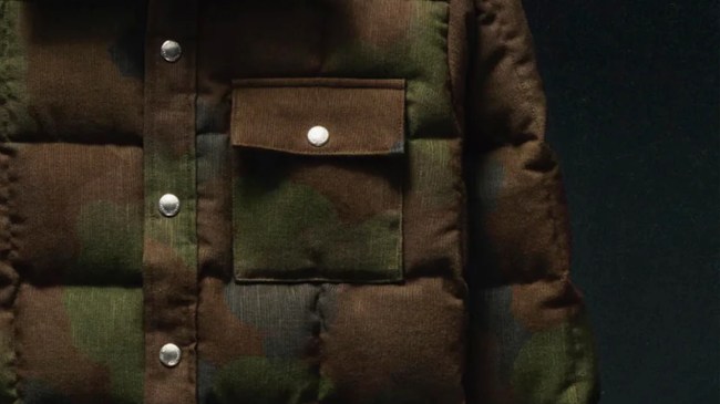 This Handsome Down Jacket Combines Vintage Military Details With Western Workwear