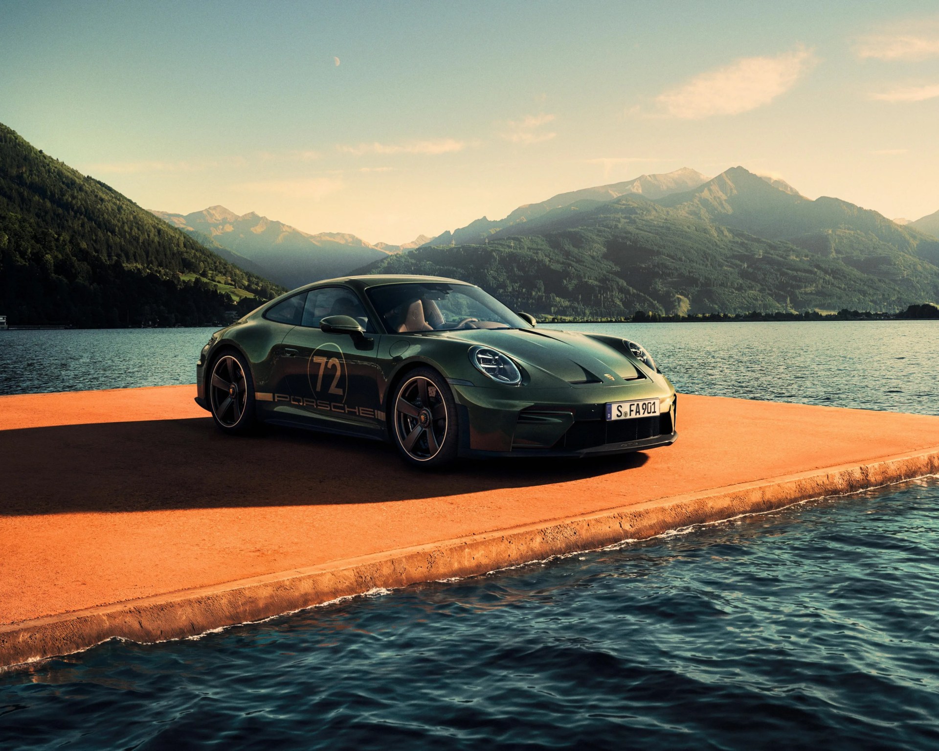 Porsche's Stunning New Green GT3 Honors the Father of the 911