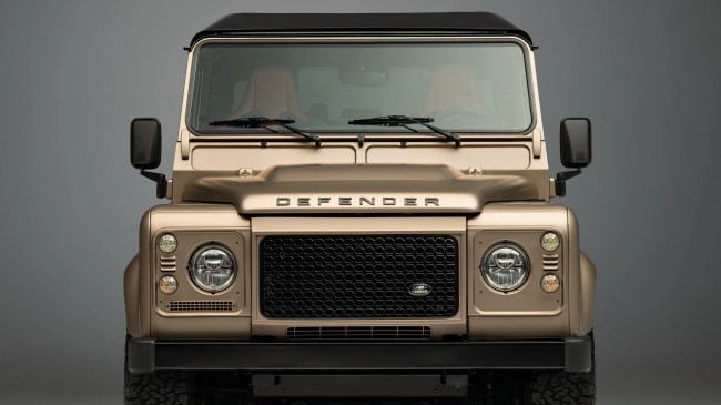 Land Rover’s New Classic Defender Options Borrow from Its Most Hardcore Off-Roader