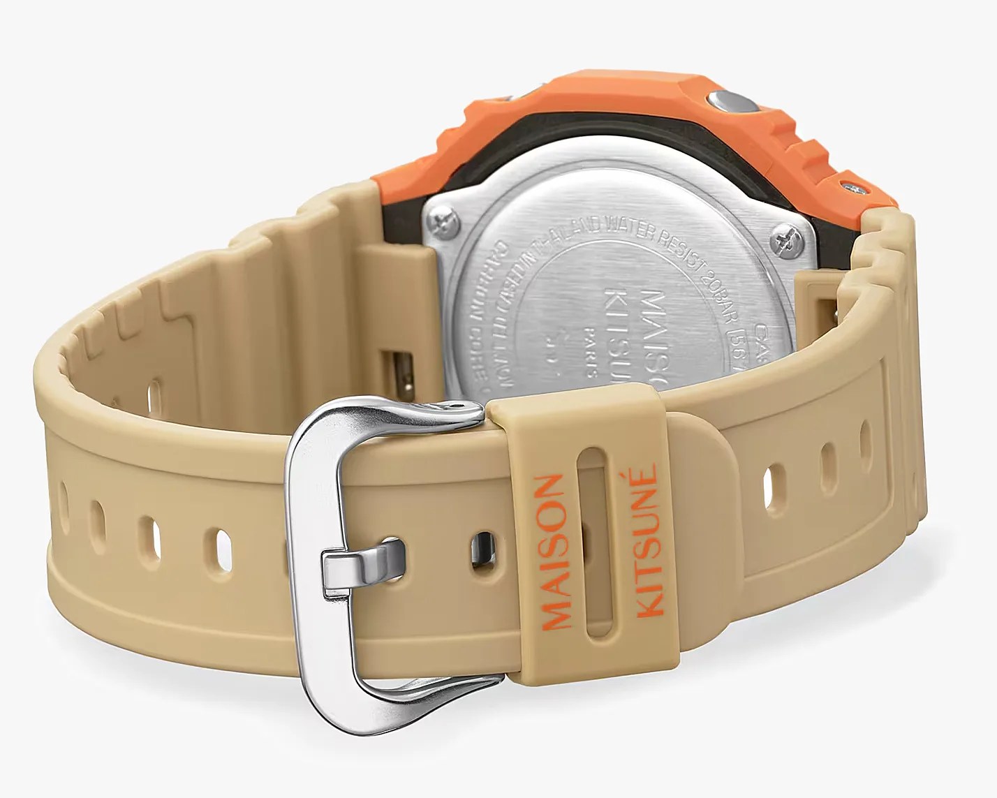 【新品】maison kitsune gshock GA-2110MK-5AJR GA2110MK-5A | G-SHOCK ANALOG-DIGITAL Orange | CASIO