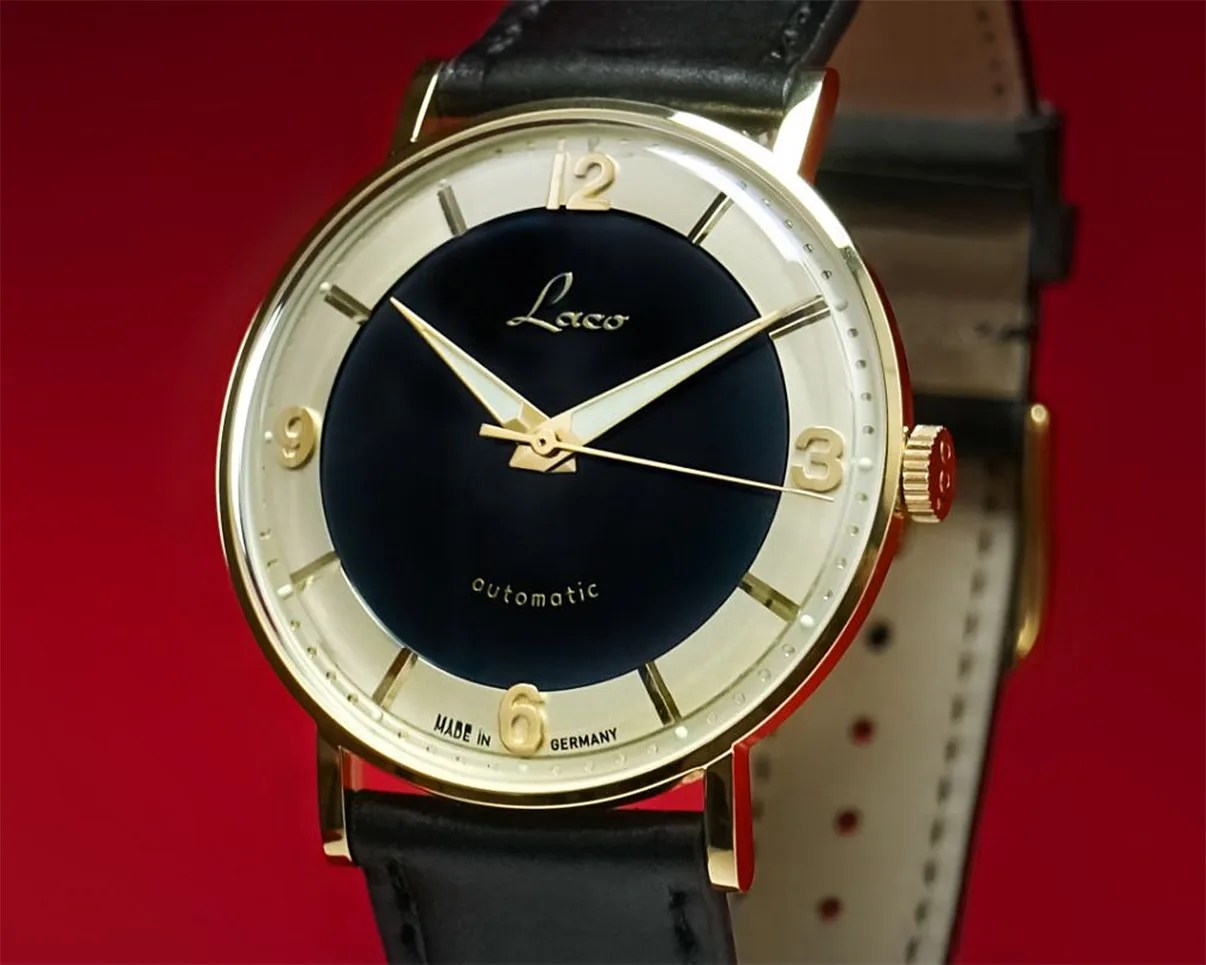 knee length dresses for ladies Laco Quartz – Counting Time Watch Purveyors main image 1