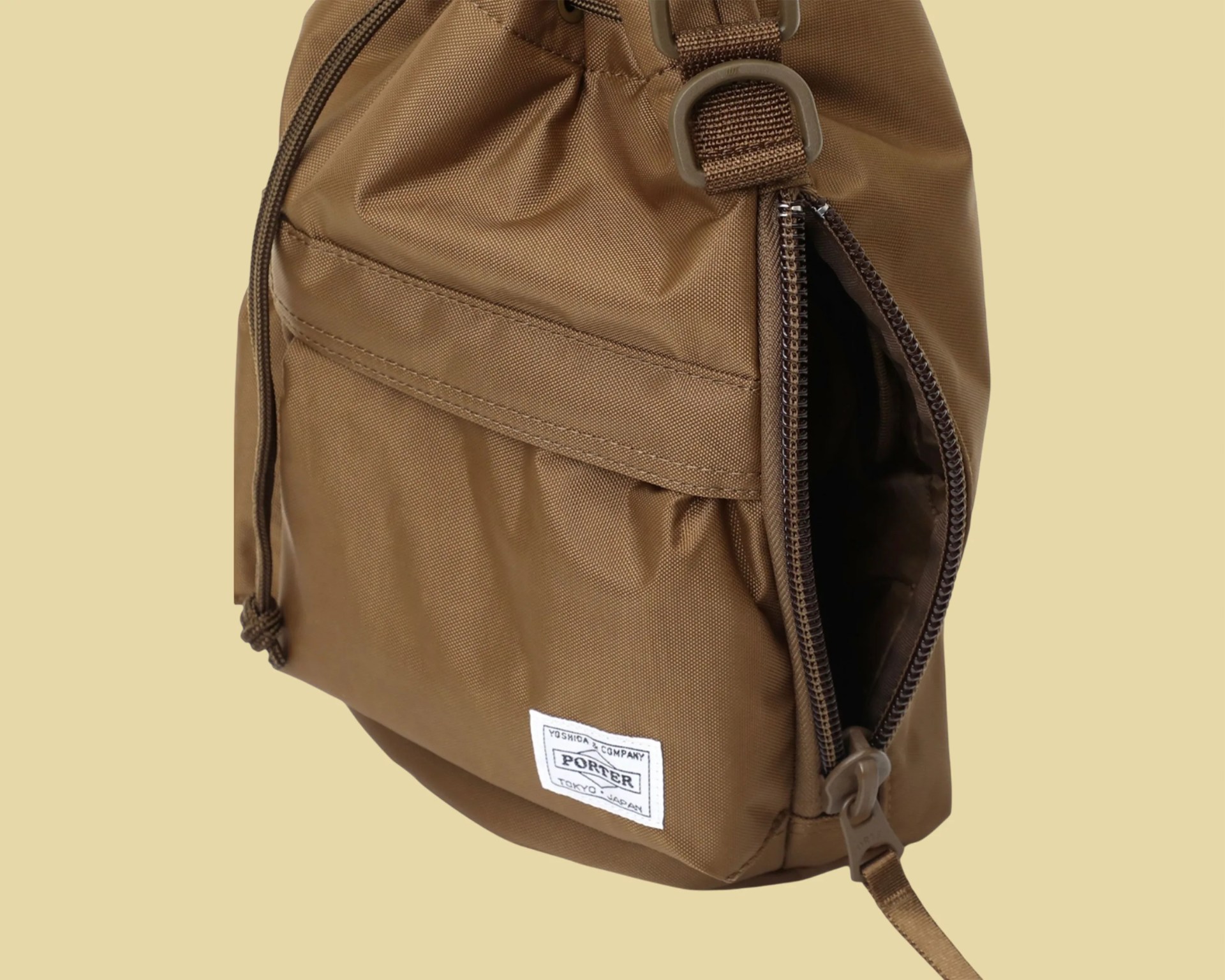 【PORTER × HYKE 】TOOL BAG - Olive Drab HYKE【ハイク】 PORTER × HYKE TOOL BAG 19355 / OLIVE DRAB | glamour