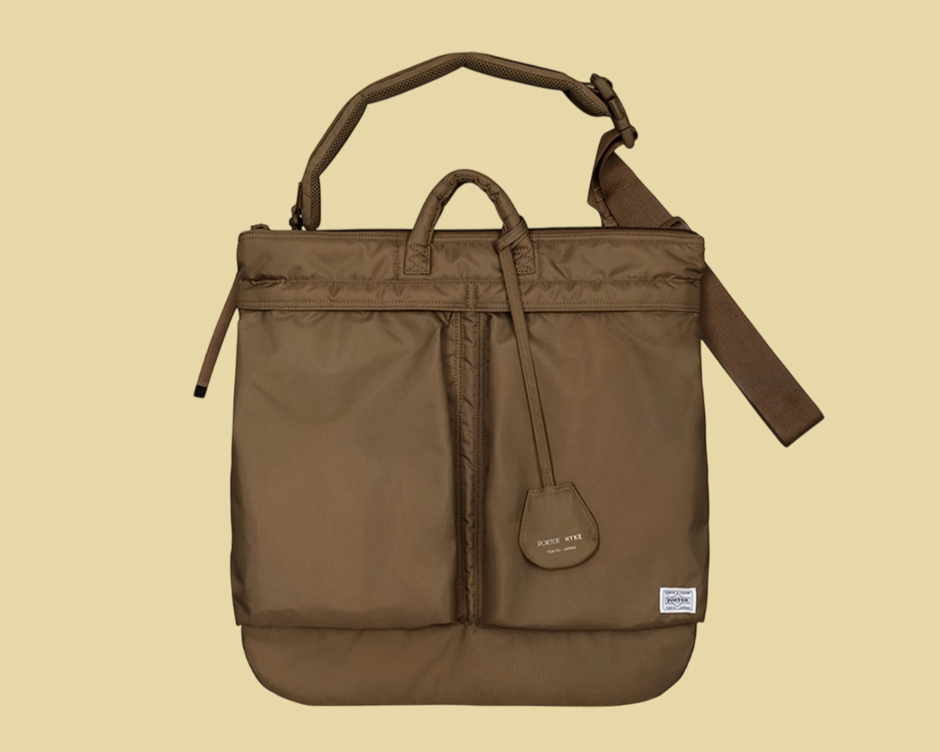 PORTER / HYKE x PORTER HELMET BAG HYKE x PORTER HELMET BAG | A PORTER / HYKE x PORTER HELMET BAG HYKE x PORTER HELMET BAG | A