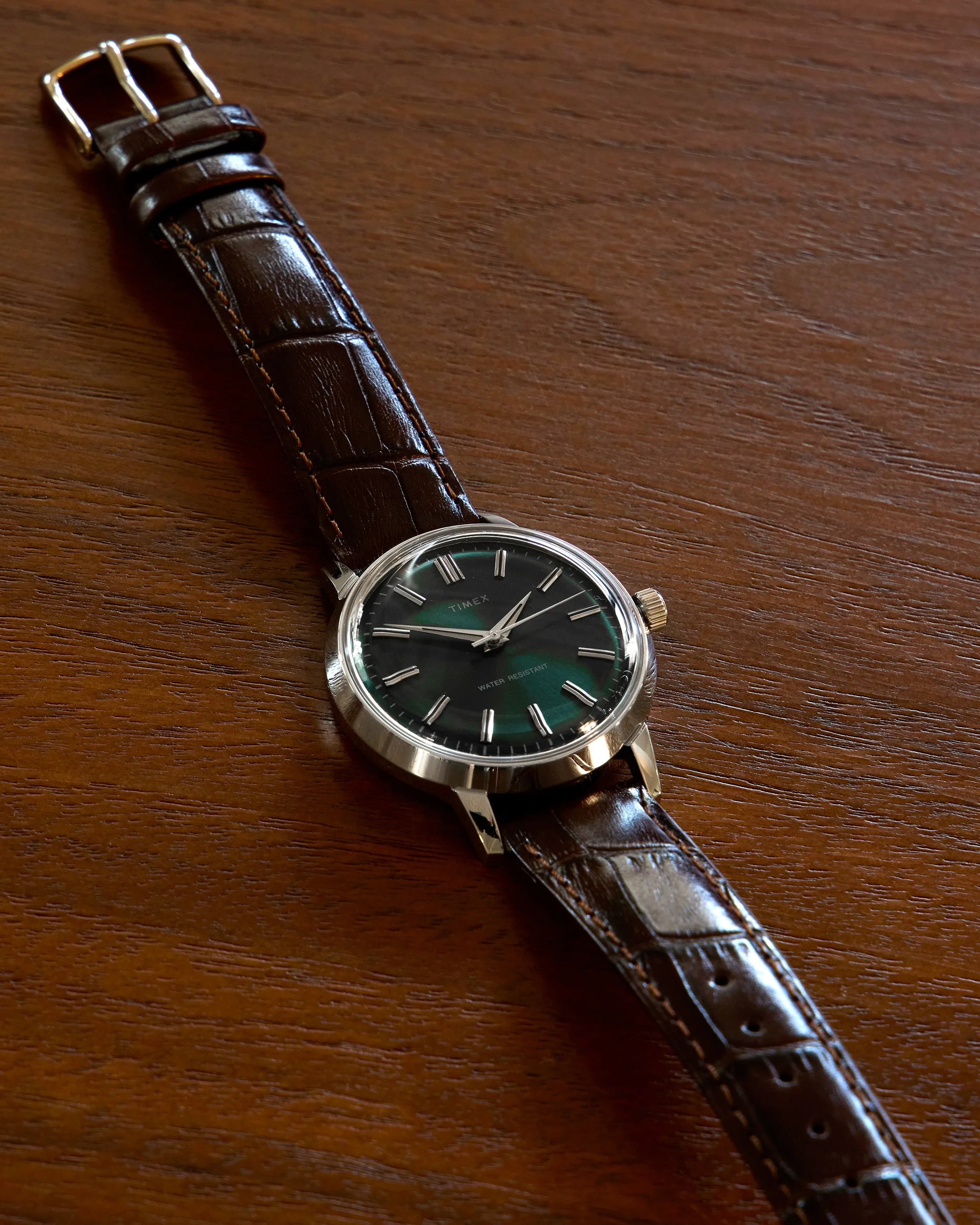 Timex's Latest Affordable Automatic Dress Watch Is a Mid-Century