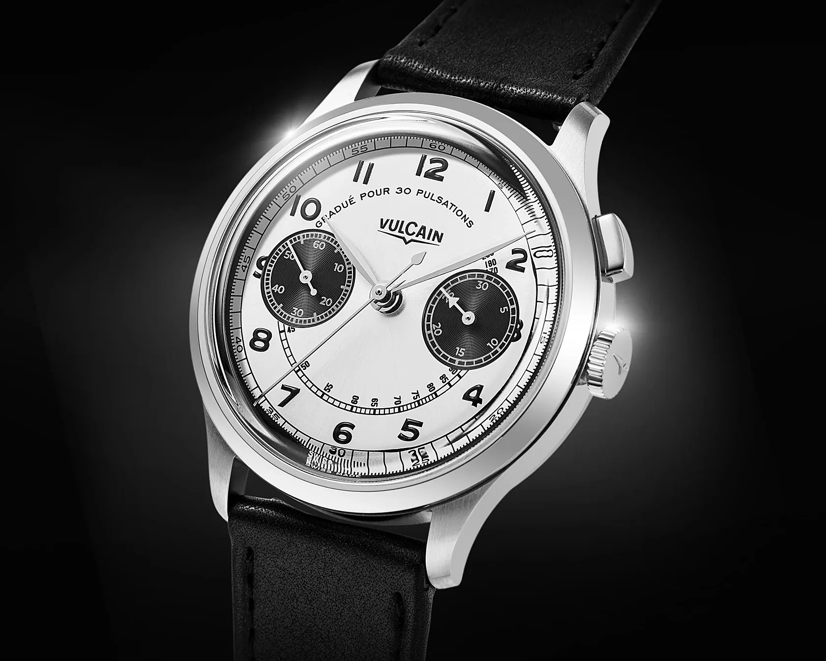 This Sleek Panda Chronograph Boasts Two Intriguing, Uncommon