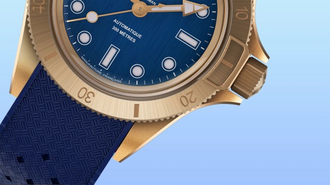 This Iconic Retro Dive Watch Gets a Decidedly Nautical Makeover