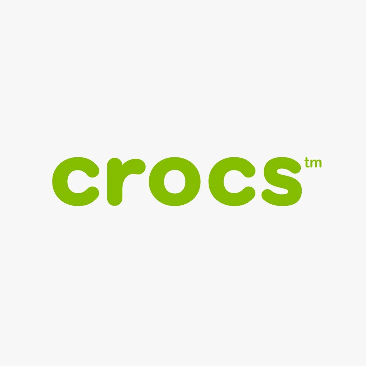 Green lowercase "crocs" logo with a trademark symbol on a white background.