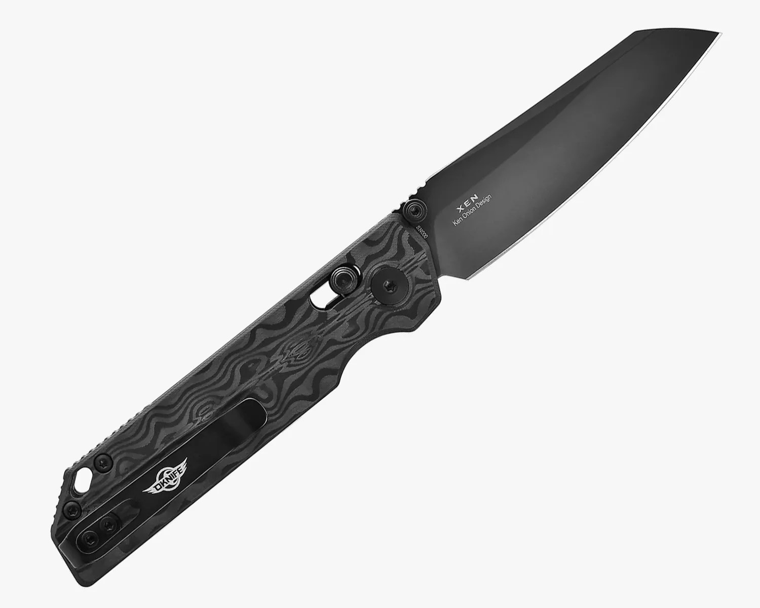 【ken】 This Darkly Dazzling New Ken Onion Knife Taps an Ancient Technique