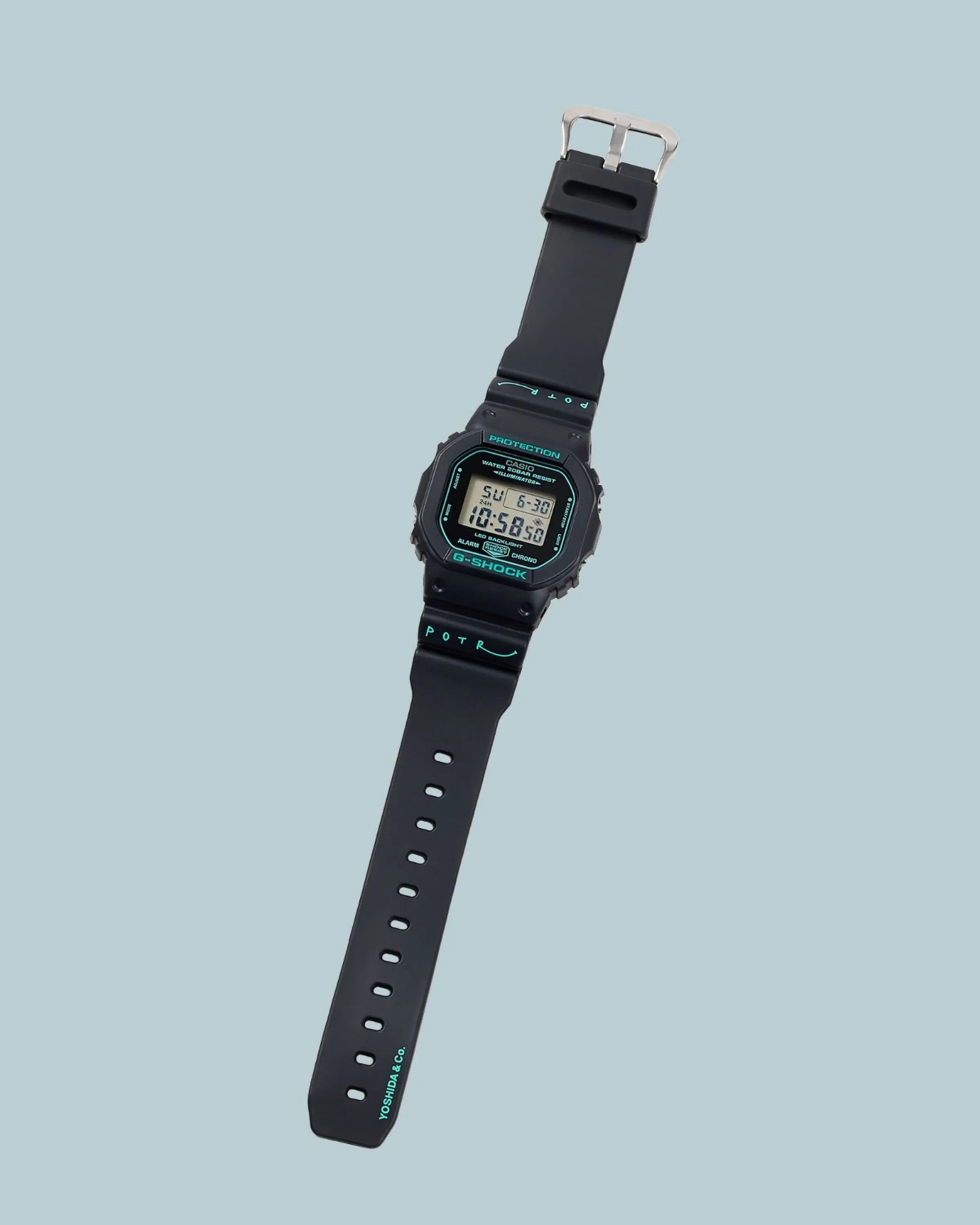 G-SHOCK × POTR DW-5600 PORTER レザーチャーム付き G-Shock Taps